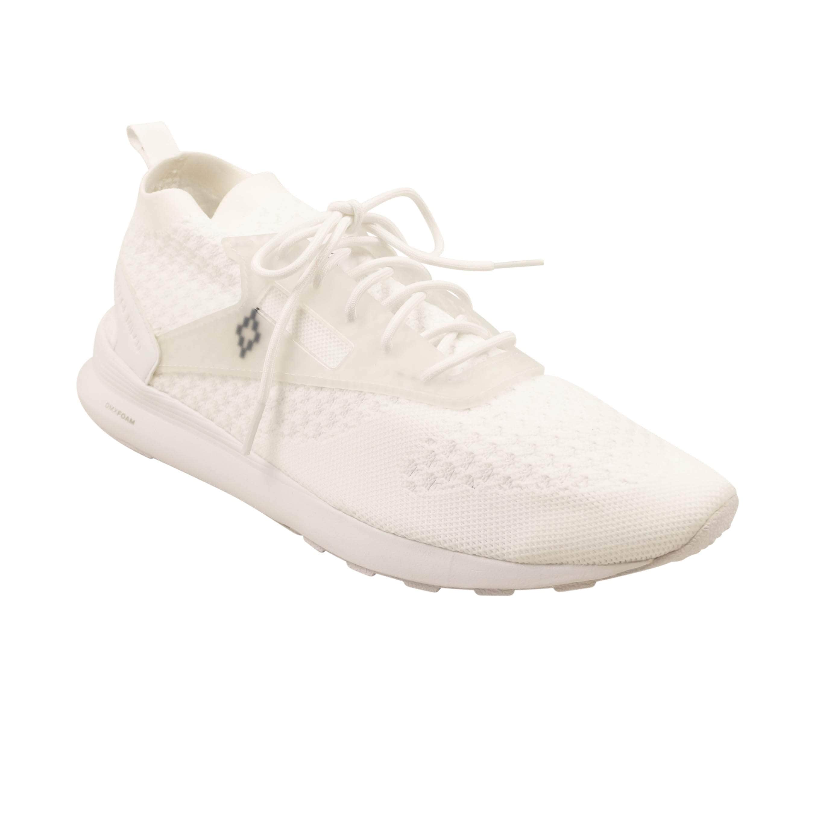 Marcelo Burlon channelenable-all, chicmi, couponcollection, gender-mens, main-shoes, marcelo-burlon, mens-shoes, size-10, size-10-5, size-8-5, size-9, under-250 X Reebok White Knit Zoku Low Top Sneakers