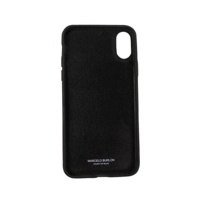 Marcelo Burlon channelenable-all, chicmi, couponcollection, main-accessories, marcelo-burlon, shop375, tech-accessories, under-250 OS Black 3D Wings iPhone X Phone Case 82NGG-MB-3012 82NGG-MB-3012