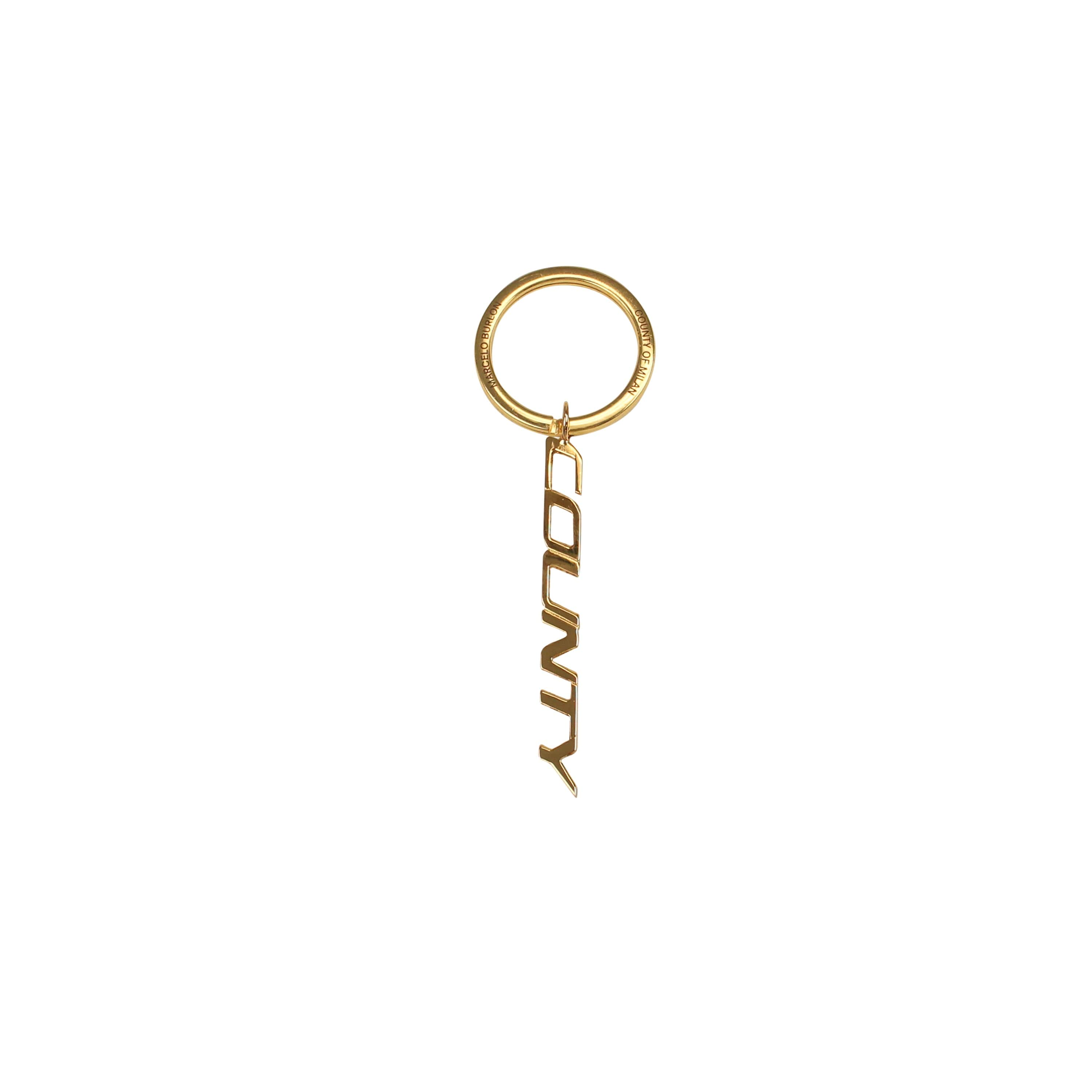 Marcelo Burlon MCB-XACC-0008/OS NWT Marcelo Burlon Gold County Keychain Size OS $145 MCB-XACC-0008/OS