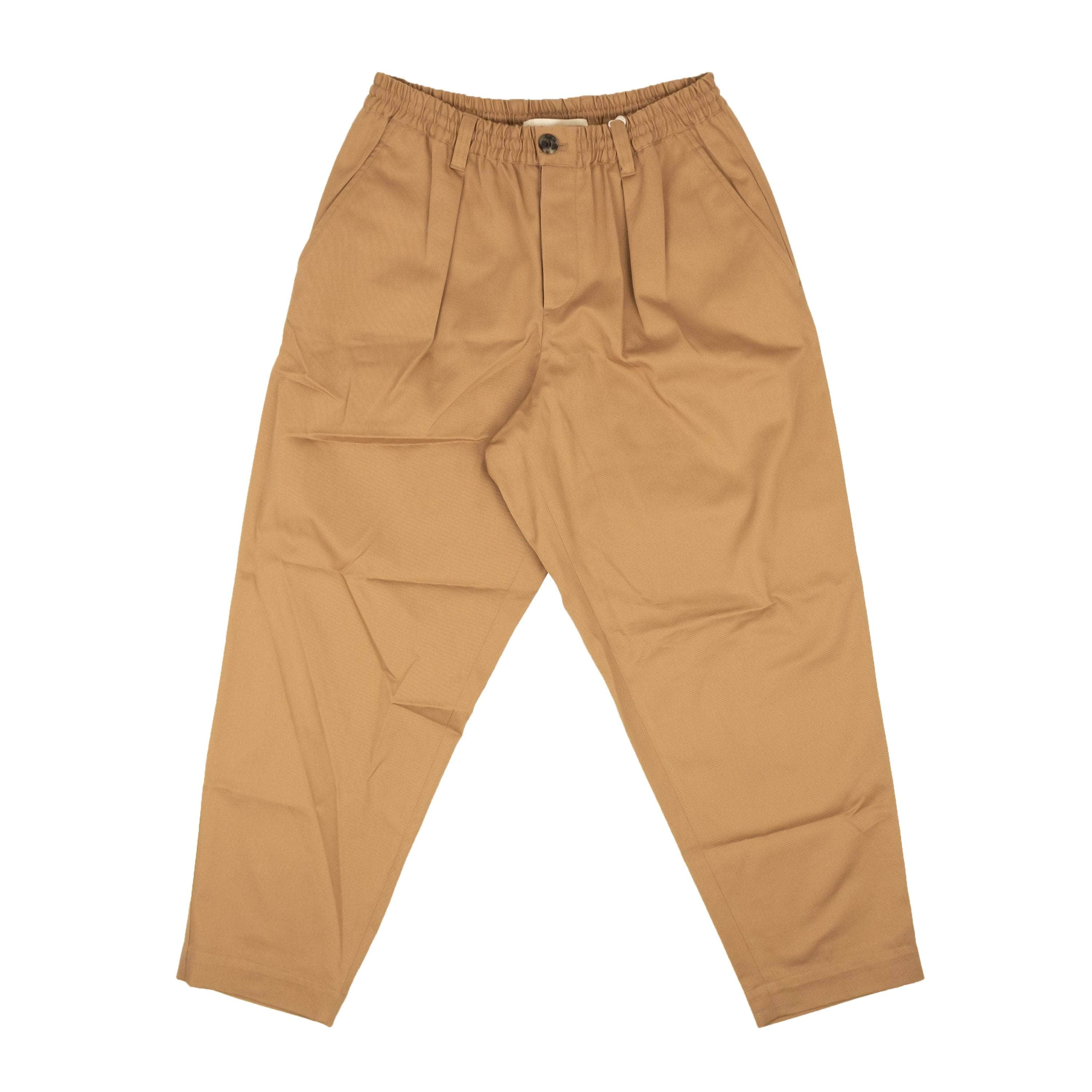 Marni MRN-XBTM-0004/46 NWT MARNI Earth Brown Elasticated Waistband Trouser Pants Size 46 $630 MRN-XBTM-0004/46