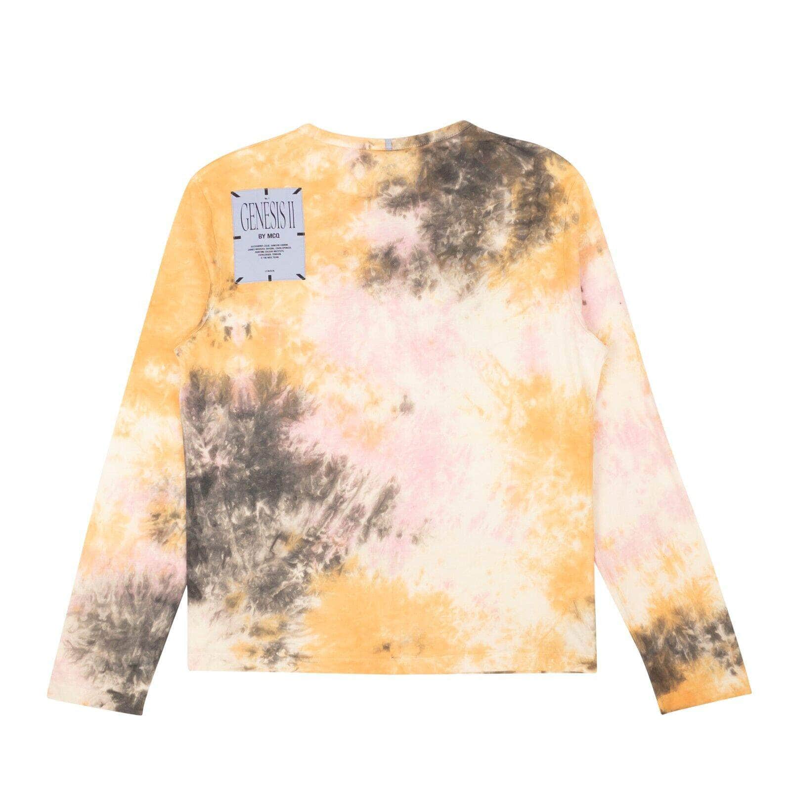 MCQ channelenable-all, chicmi, couponcollection, gender-mens, main-clothing, mcq, mens-shoes, size-m, size-s, under-250 S / 6.25E+05 Multi Tie Dye Unity Jersey Long Sleeve T-Shirt 95-MCQ-1007/S 95-MCQ-1007/S