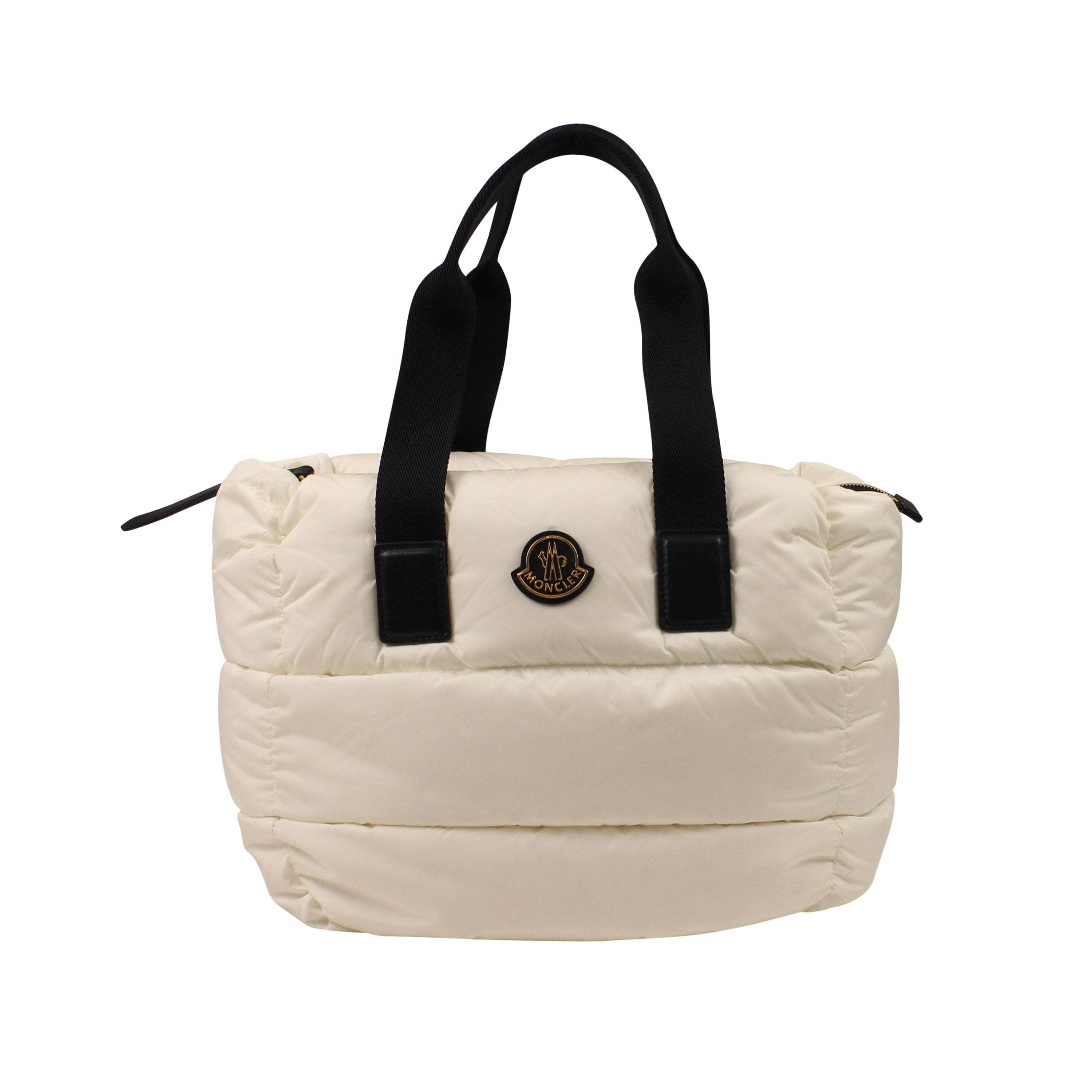 Moncler MNC-XACC-0003/OS Moncler Puffer Tote Bag White Size OS $830 MNC-XACC-0003/OS