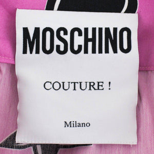 MOSCHINO COUTURE X JEREMY SCOTT 250-500, chicmi, couponcollection, gender-womens, main-clothing, moschino-couture-x-jeremy-scott, size-6-us-40-eu, size-8-us-42-eu, womens-mini-skirts MOSCHINO COUTURE X JEREMY SCOTT Women's 'Stars Hearts Bow Ties' Mini Skirt
