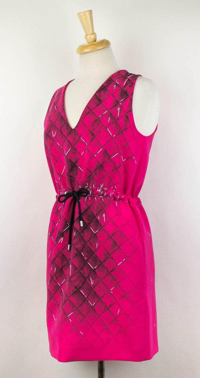 Moschino Dresses Moschino x Jeremy Scott Sleeveless Drawstring Dress - Pink