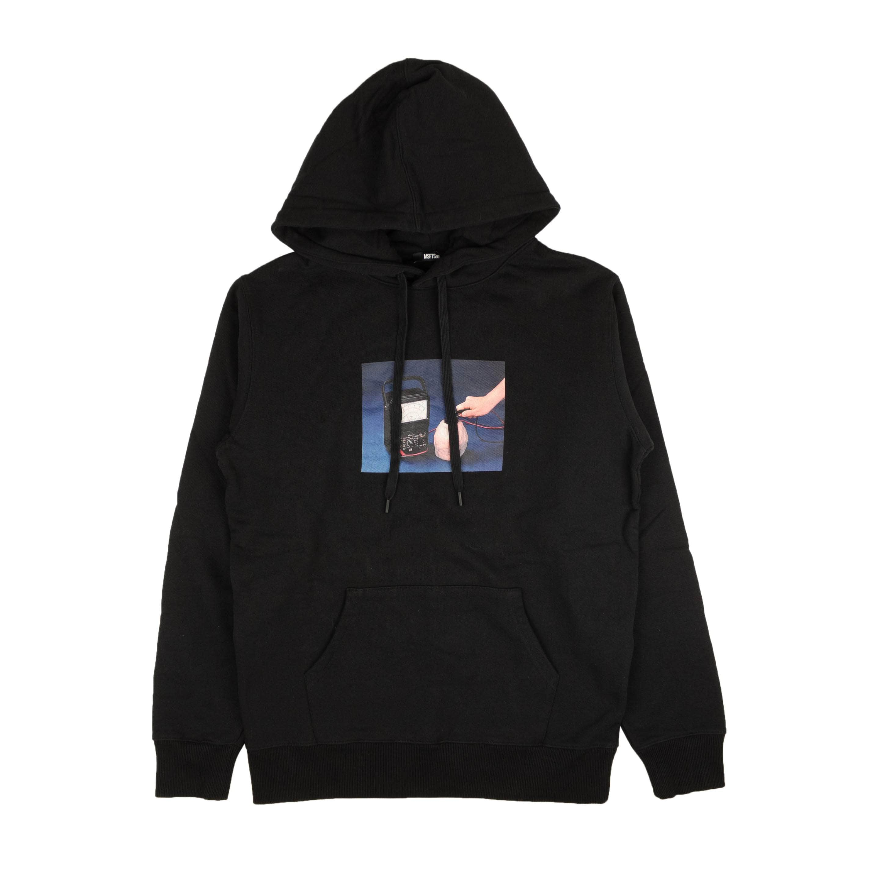 MSFTS Rep 95-MFR-1002/L NWT MSFTS REP Black Battery Pullover Hoodie Sweatshirt Size L $225 95-MFR-1002/L