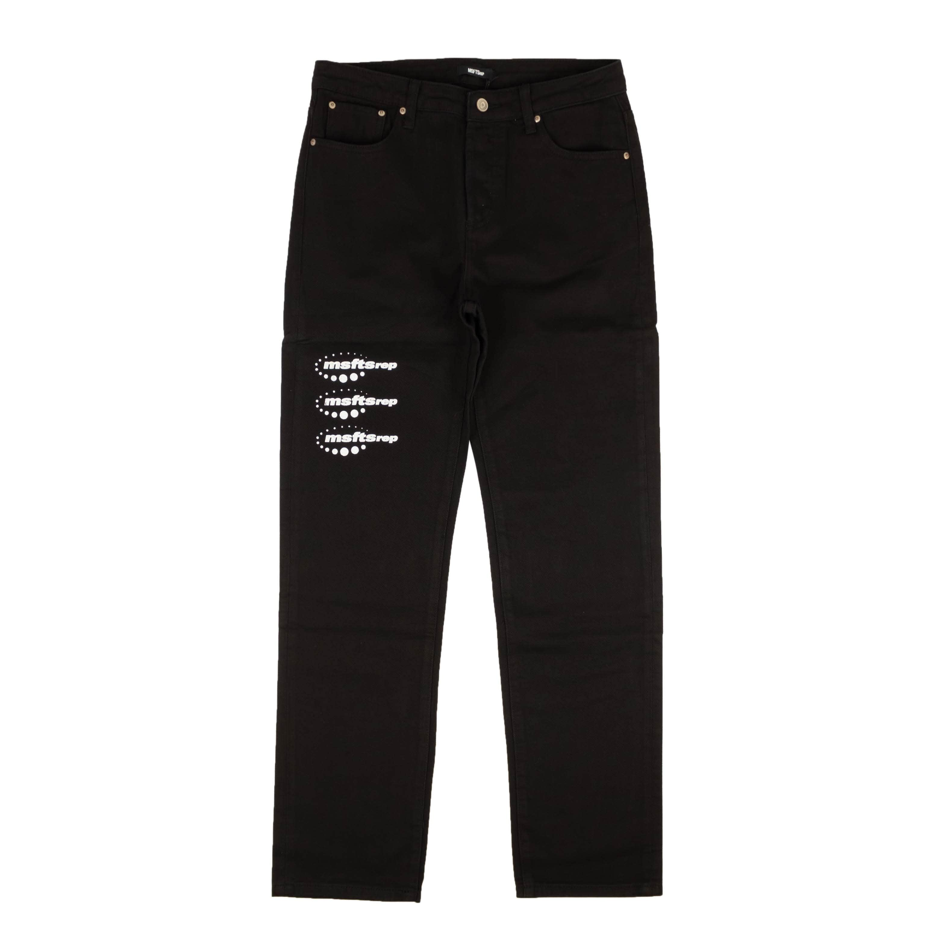 MSFTS Rep 95-MFR-1016/30 NWT Black MSFTS Rep Stampato Trouser Size 30 $455 95-MFR-1016/30