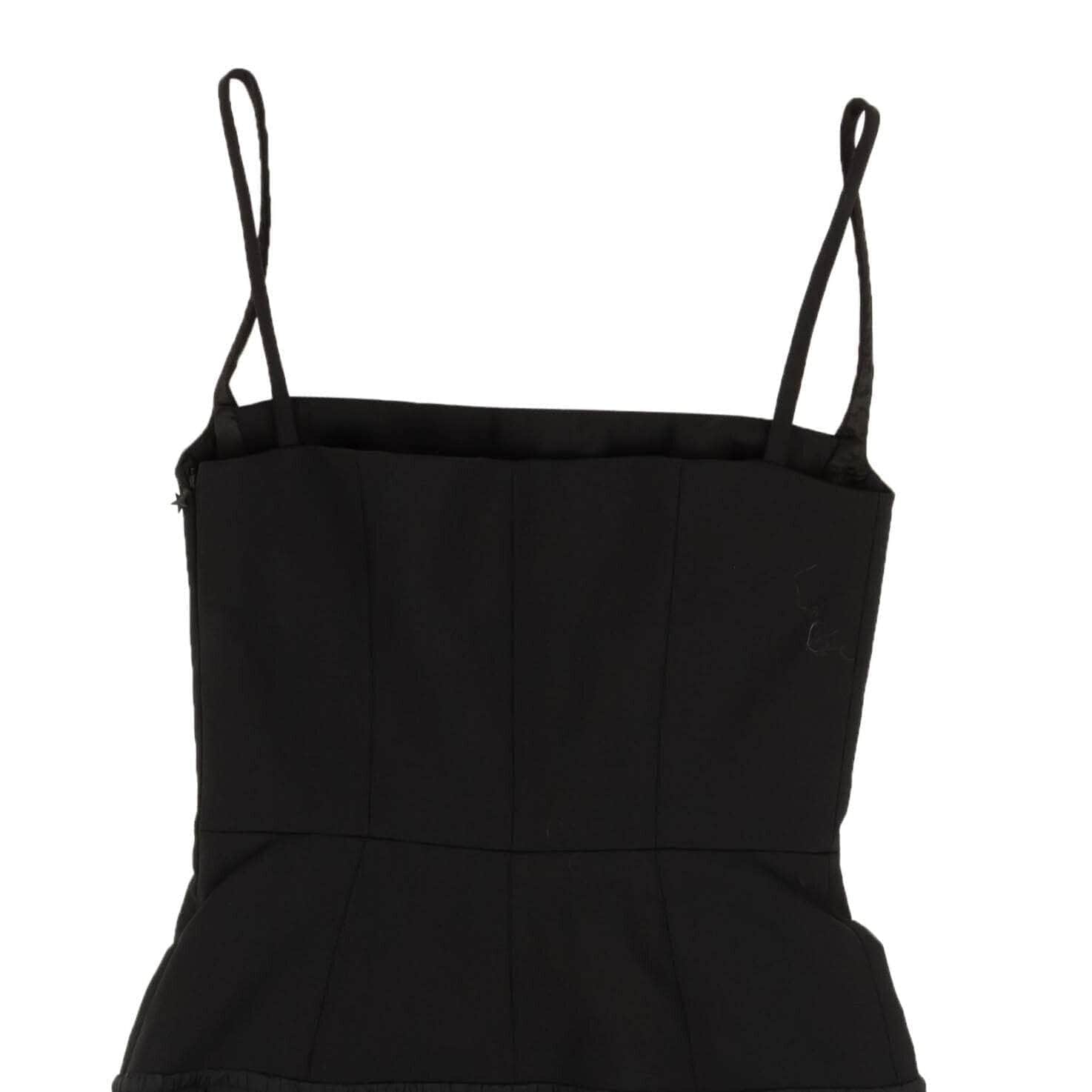 Mugler 1000-2000, channelenable-all, chicmi, couponcollection, gender-womens, main-clothing, MixedApparel, mugler, size-36, womens-day-dresses 36 Black Shirred Bustier Dress 95-MGR-0002/36 95-MGR-0002/36