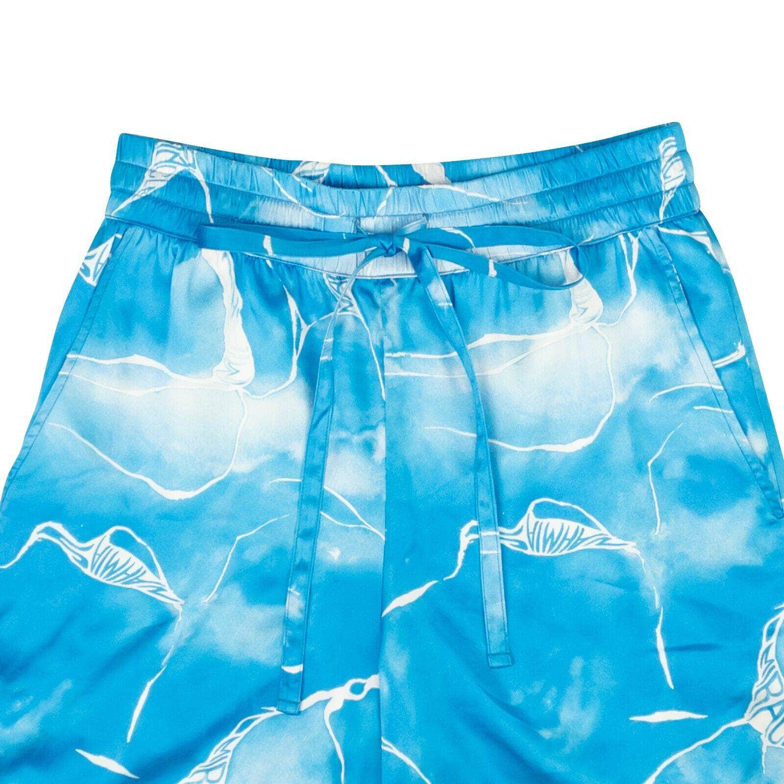 Nahmias 500-750, channelenable-all, chicmi, couponcollection, gender-mens, main-clothing, mens-shoes, nahmias, size-l, size-m, size-s, size-xl, size-xs, size-xxl Blue Silk Tie Dye Printed Shorts