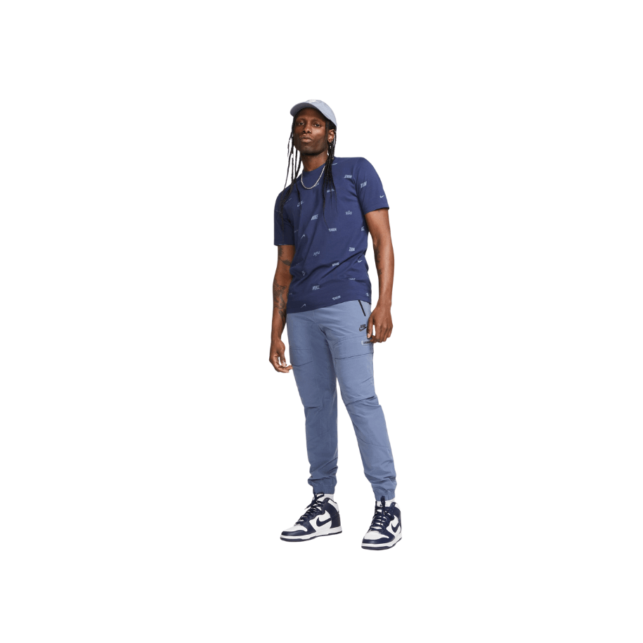 NIKE APPAREL Nike Club  Allover Print T-Shirt - Men's
