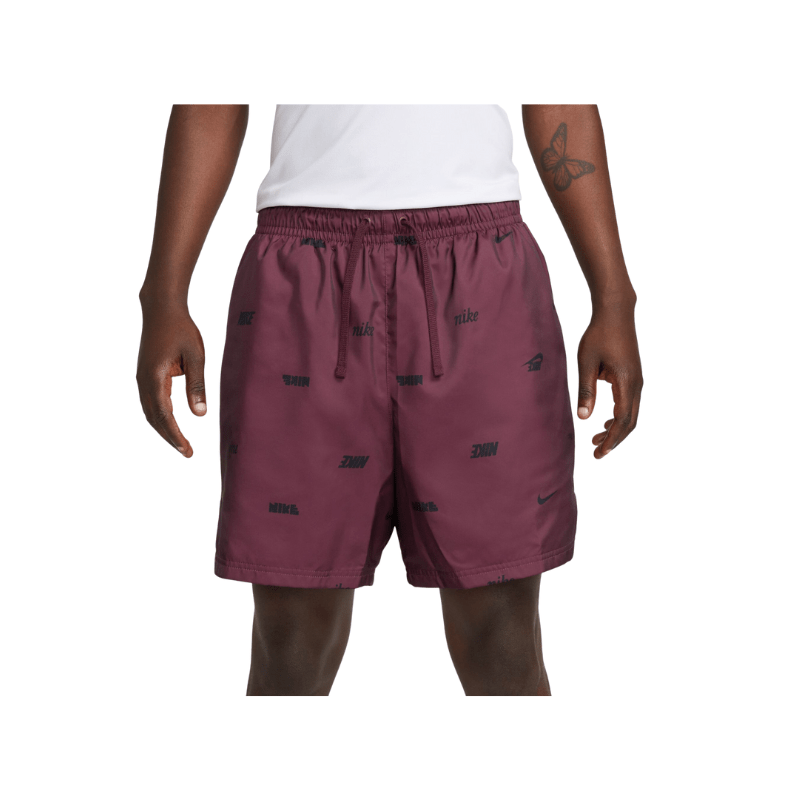 NIKE Apparel Nike Club Woven Allover Print Flow Shorts - Men's