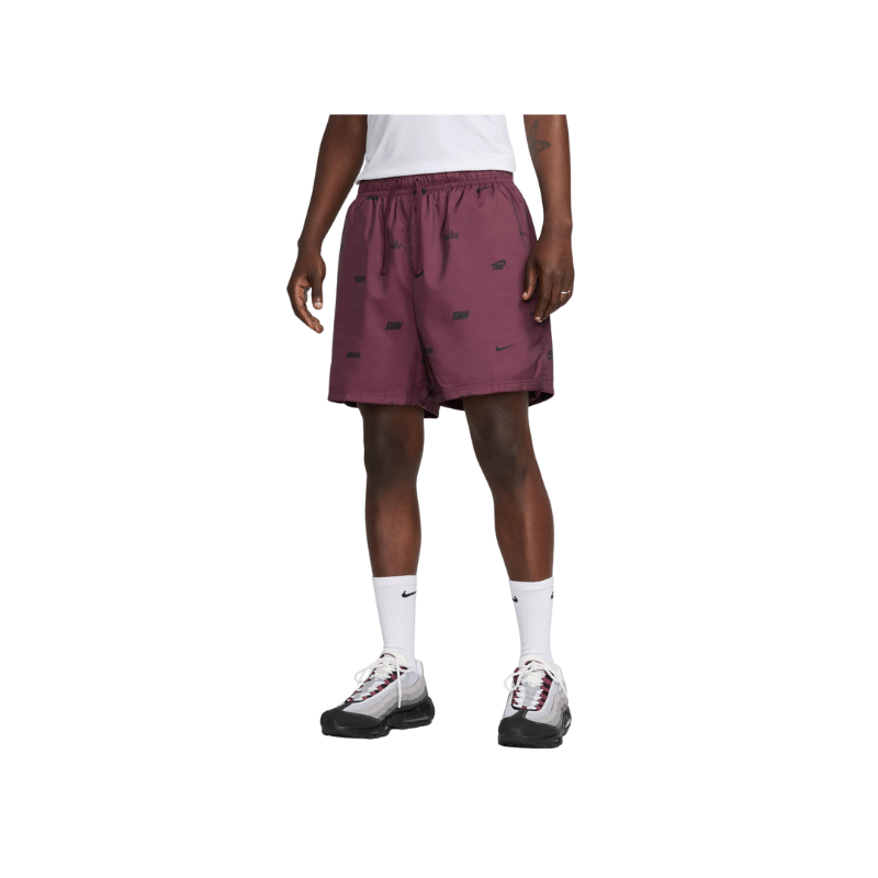 NIKE Apparel Nike Club Woven Allover Print Flow Shorts - Men's