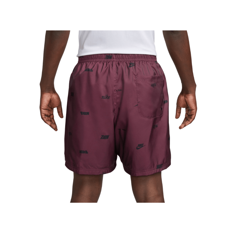 Nike flow all top over print shorts