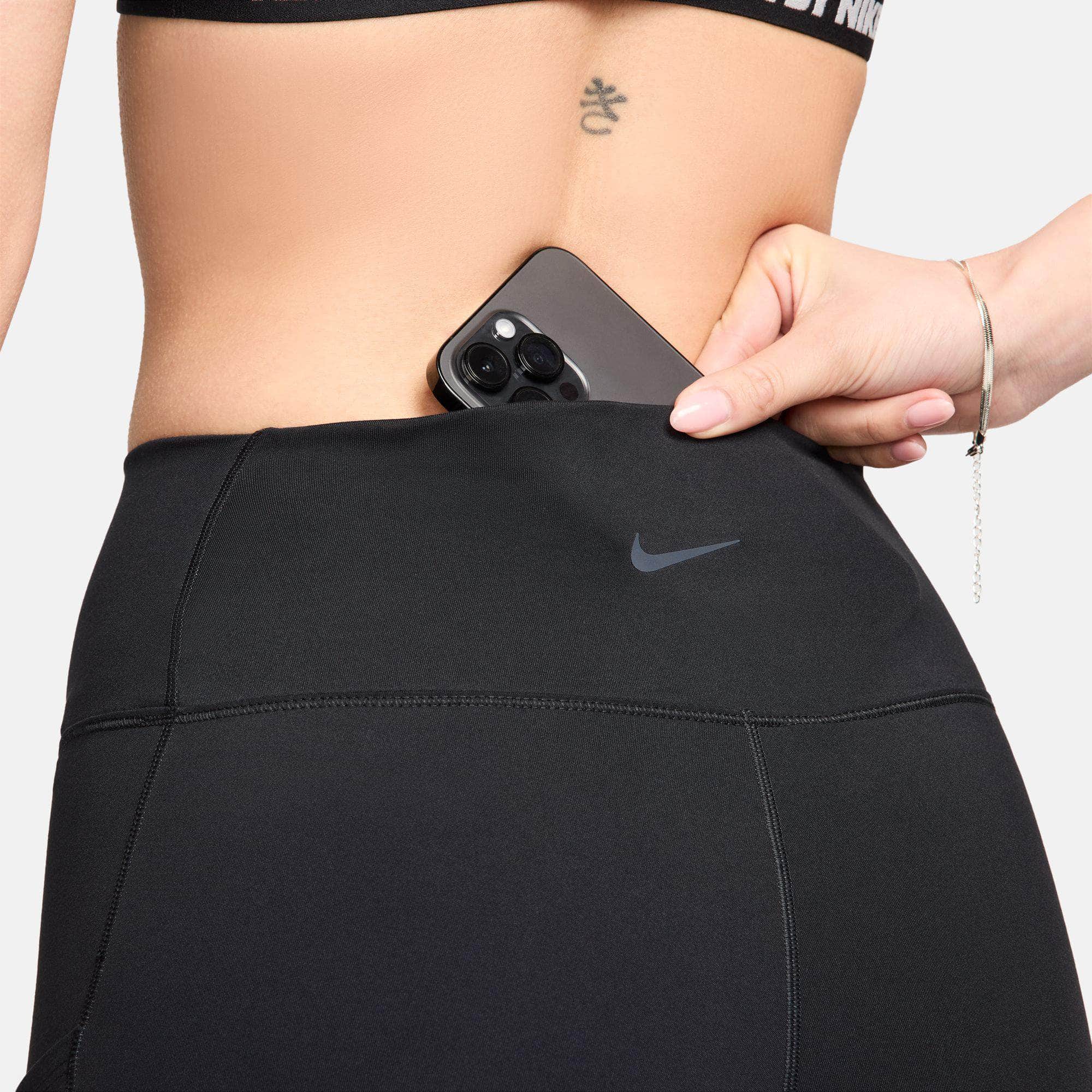 Nike APPAREL Nike One High-Waisted 8" Biker Shorts with Pockets - Women's