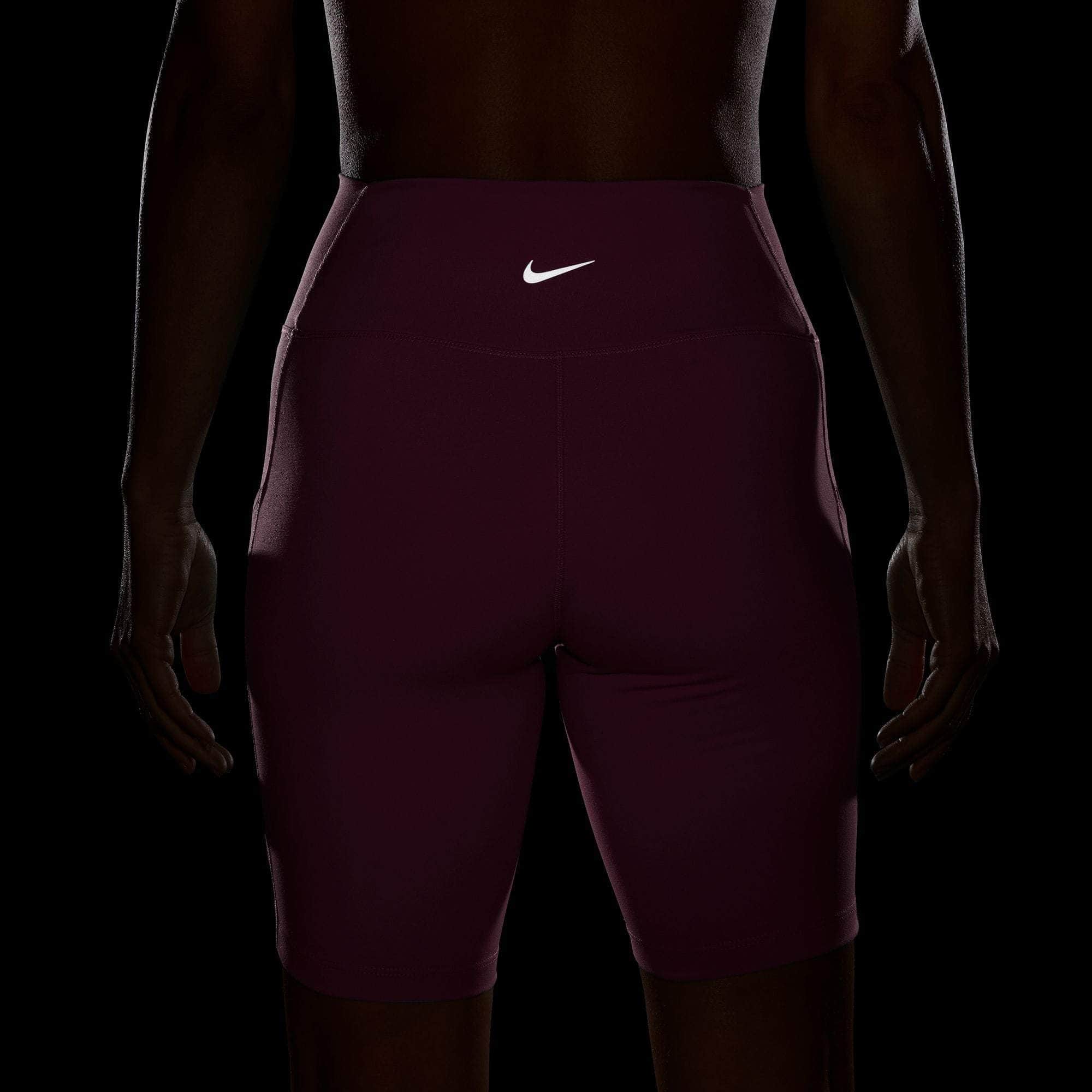 Nike APPAREL Nike One High-Waisted 8" Biker Shorts with Pockets - Women's