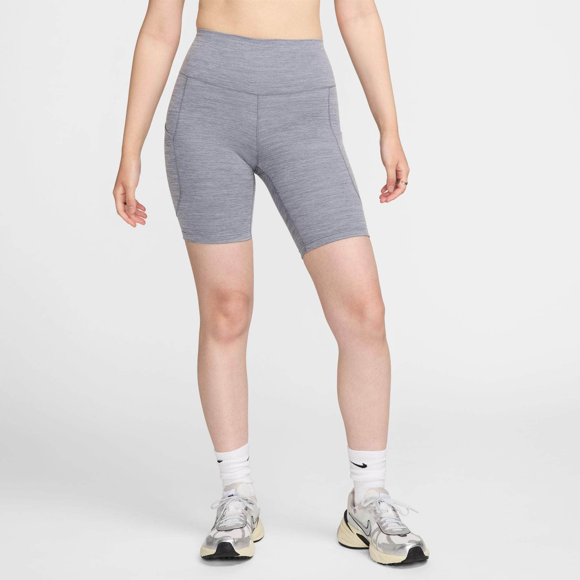 Nike APPAREL Nike One High-Waisted 8" Biker Shorts with Pockets - Women's