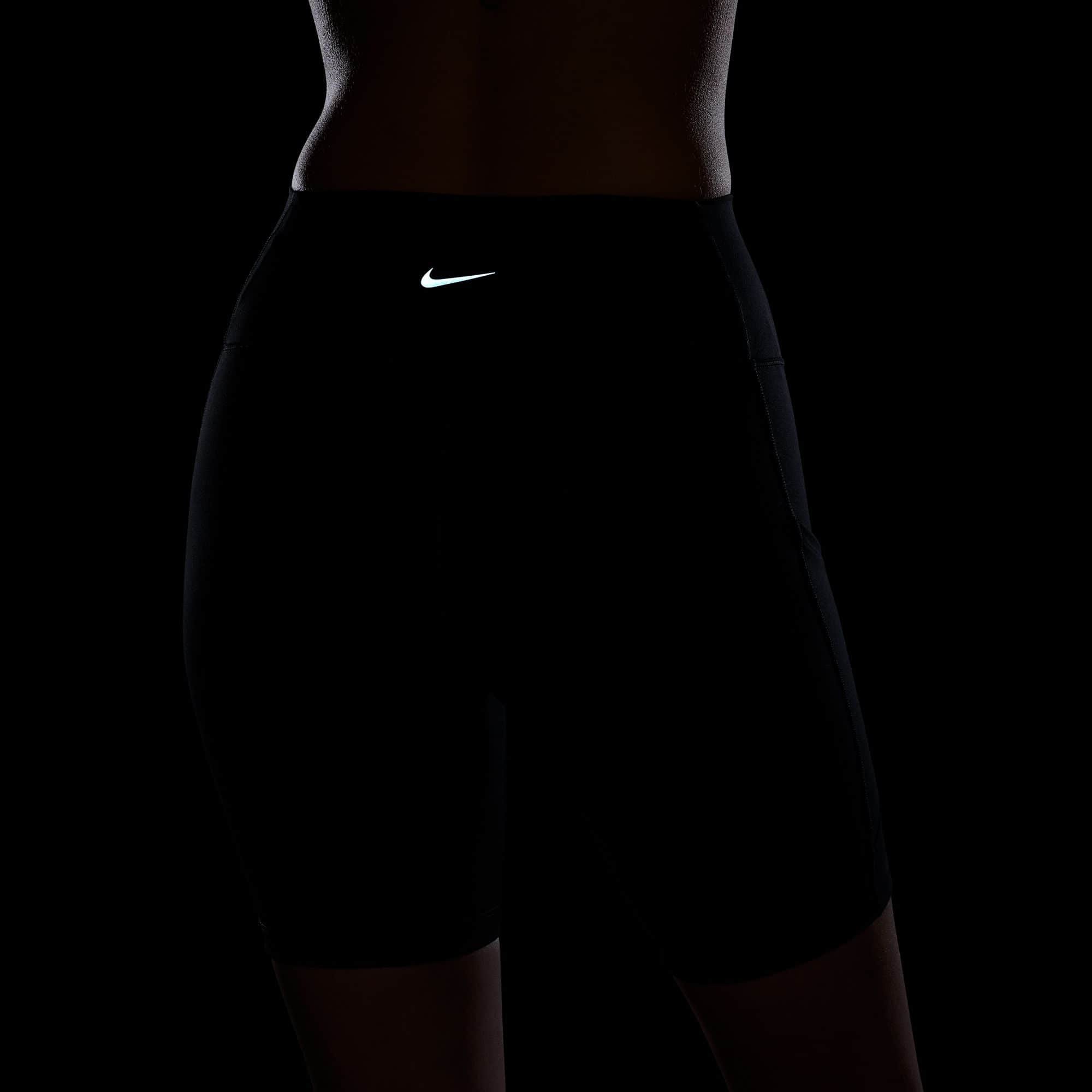 Nike APPAREL Nike One High-Waisted 8" Biker Shorts with Pockets - Women's