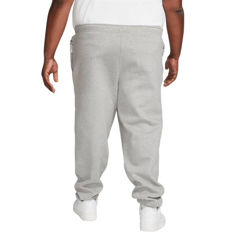 Nike Mens Swoosh Fleece Pants - Grey