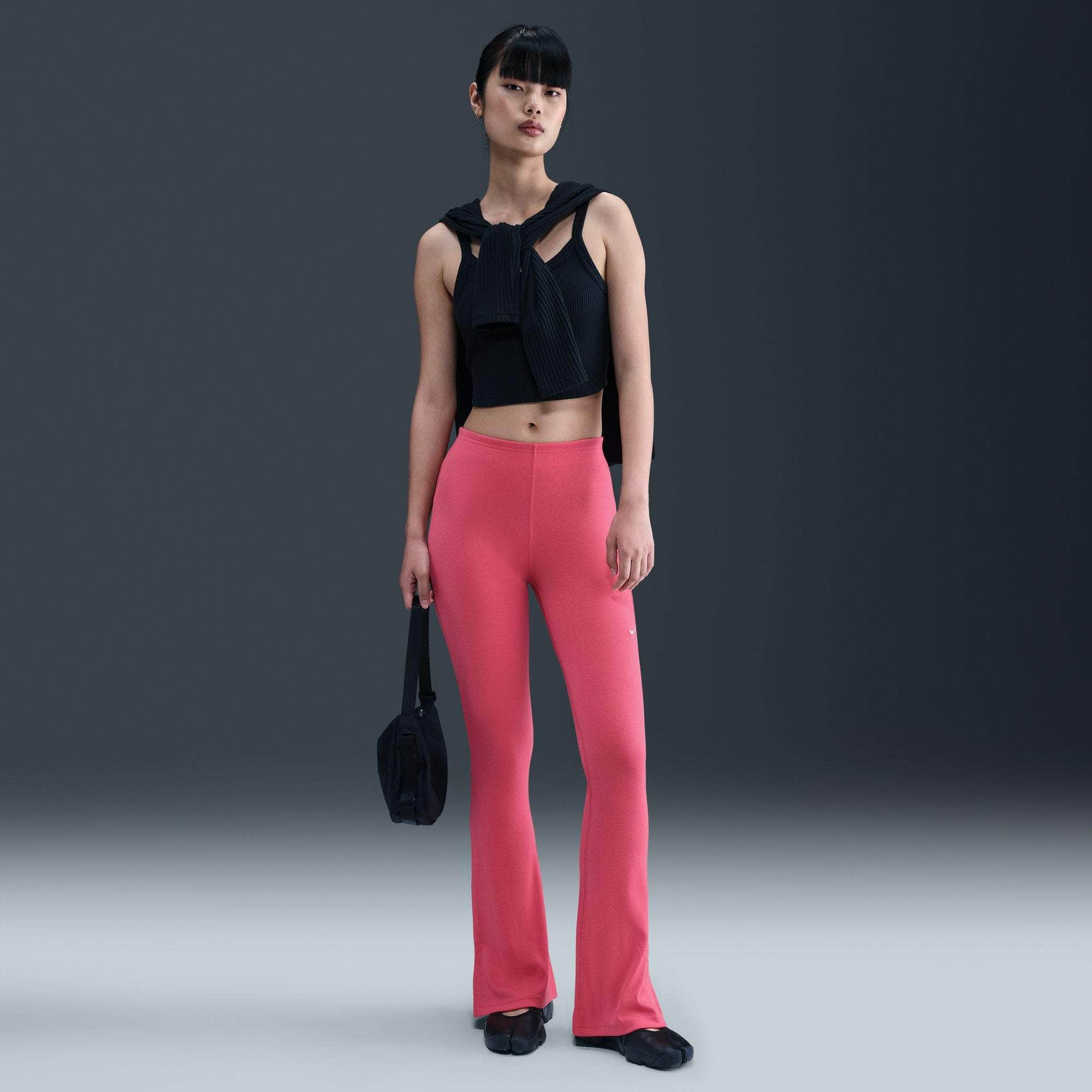 Nike Sportswear Chill Knit Tight Mini-Rib Flared Leggings