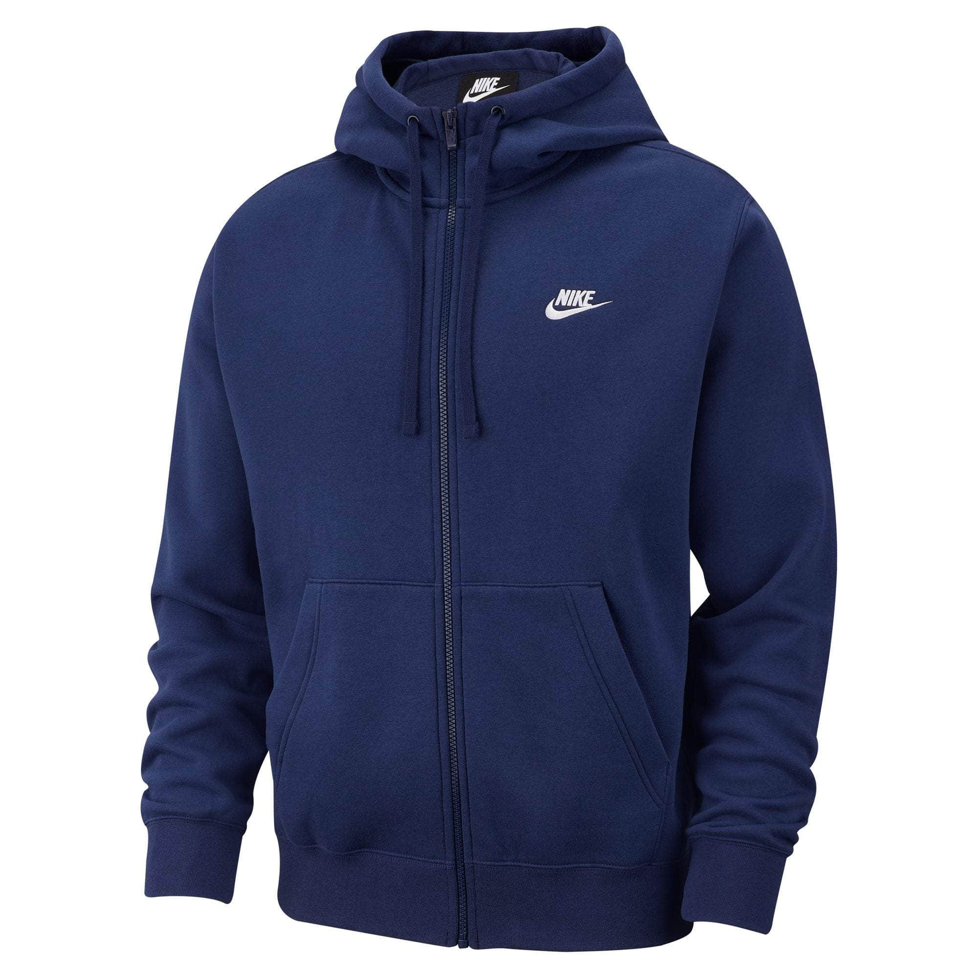 Nike APPAREL Nike Sportswear Club Fleece Full-Zip Hoodie - Men's