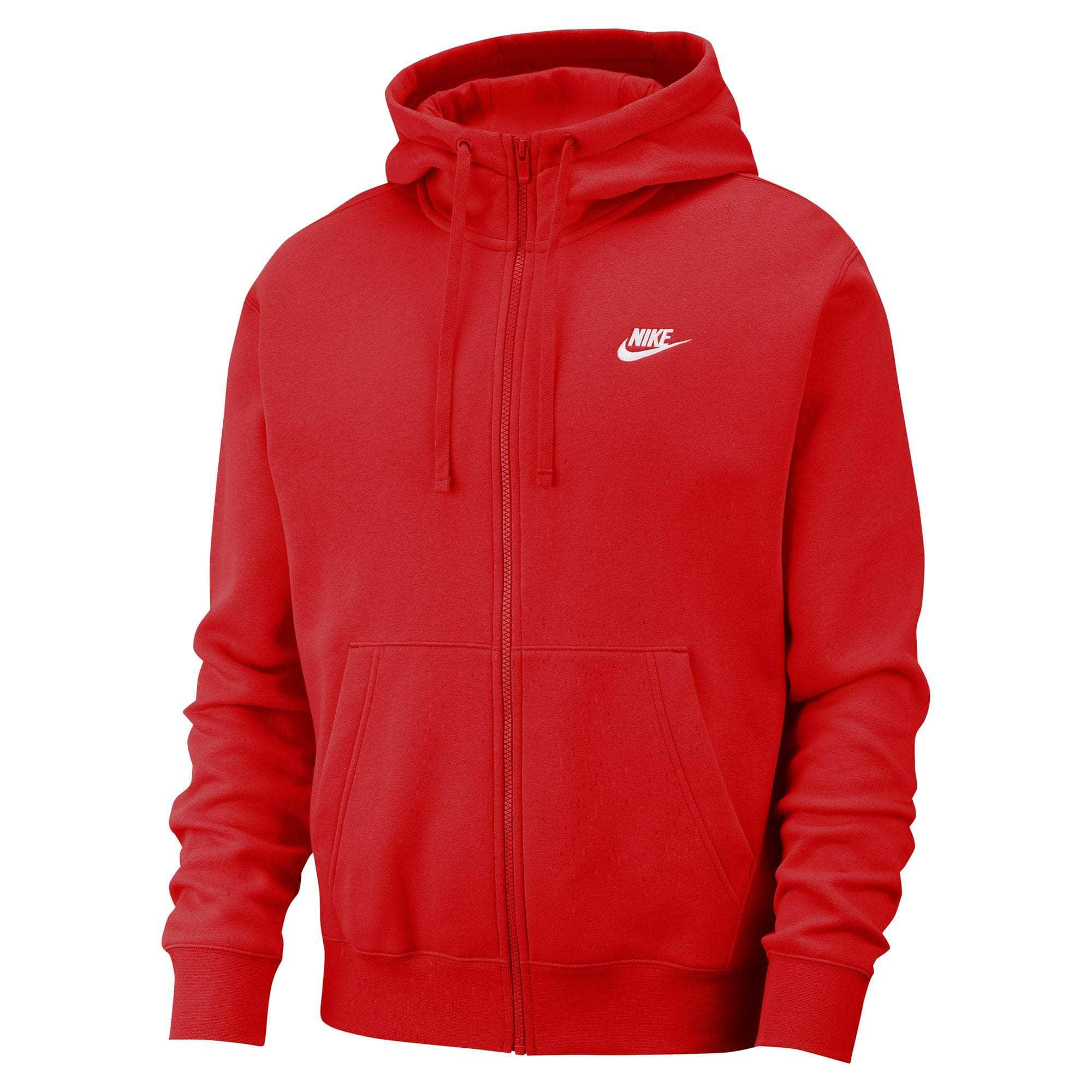 Nike APPAREL Nike Sportswear Club Fleece Full-Zip Hoodie - Men's