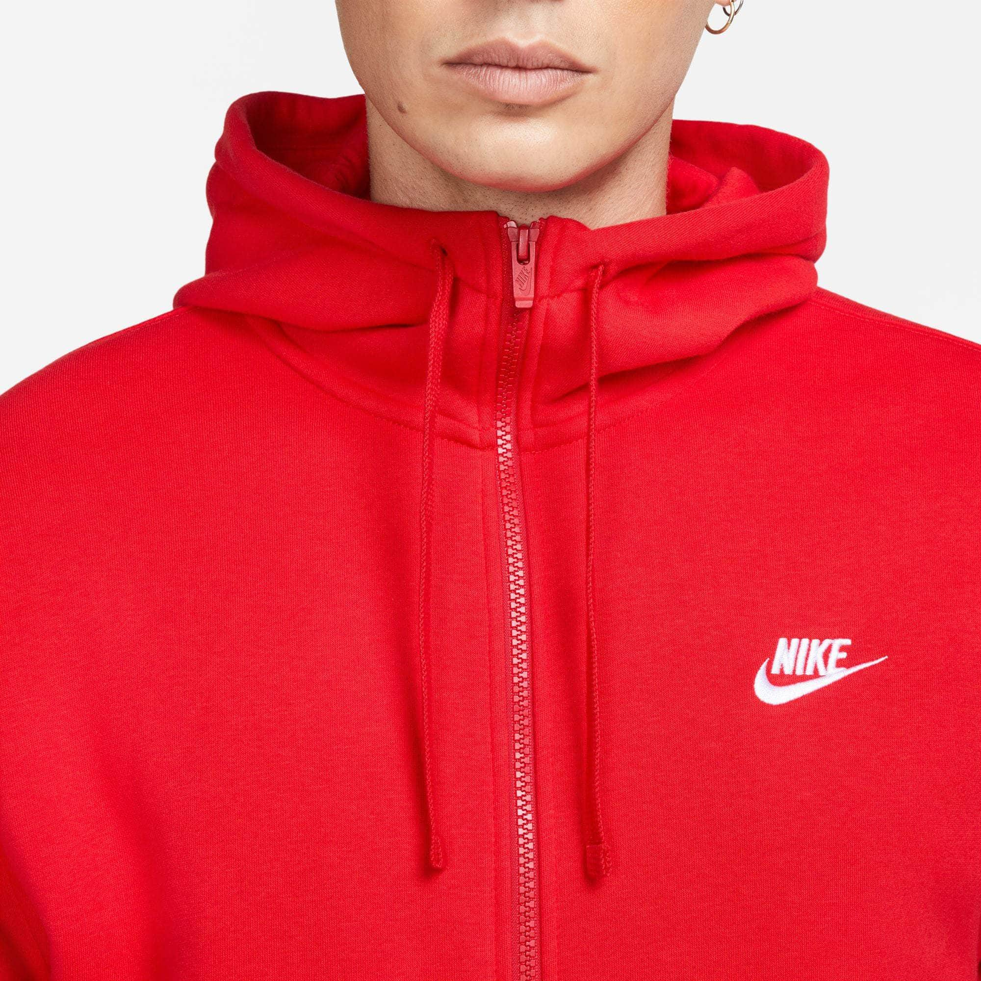 Nike APPAREL Nike Sportswear Club Fleece Full-Zip Hoodie - Men's