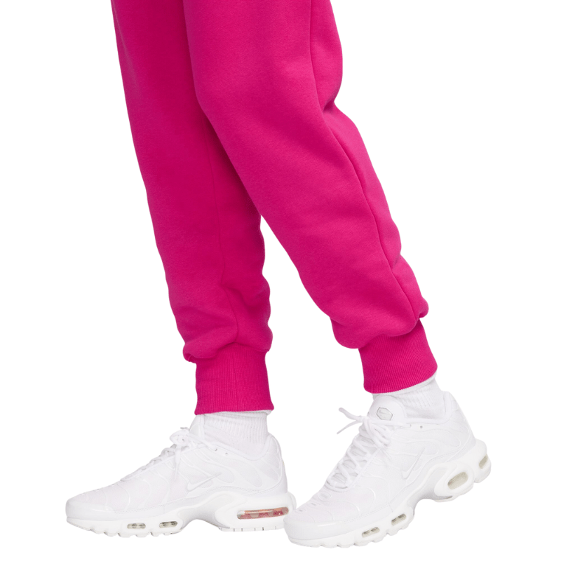 Nike Women's Phoenix Fleece High-Rise Pants - Fireberry