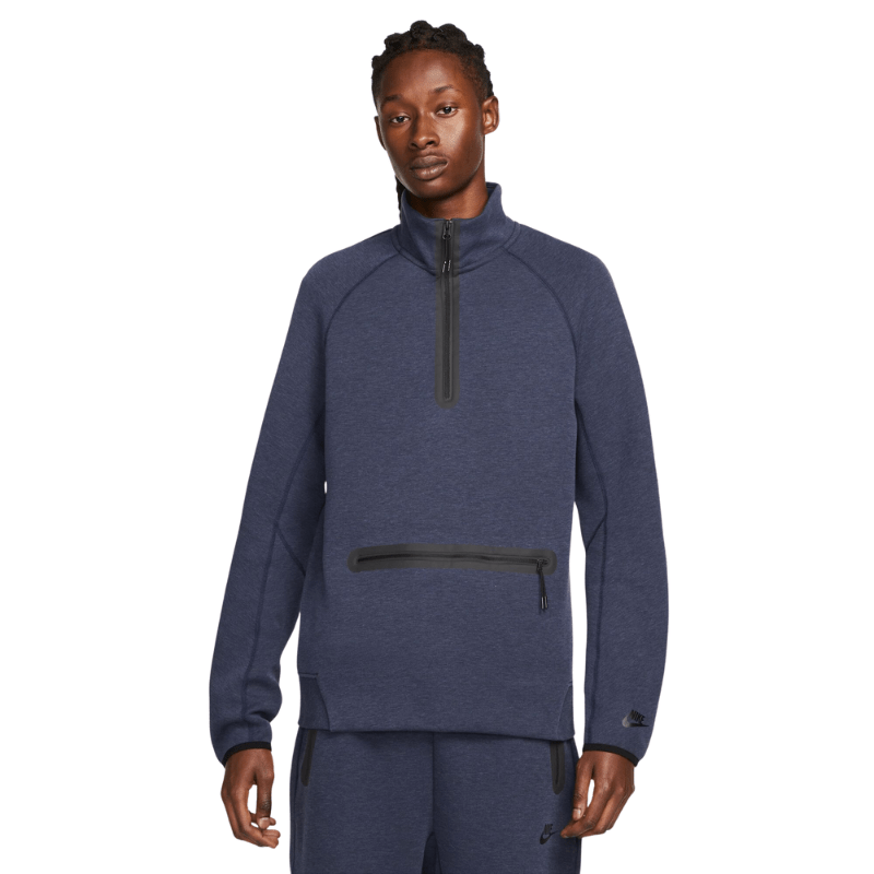 Nike tech sales fleece half zip
