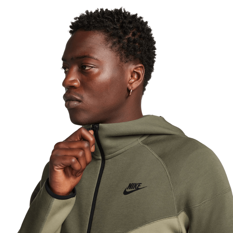 Olive green nike hoodie mens hot sale