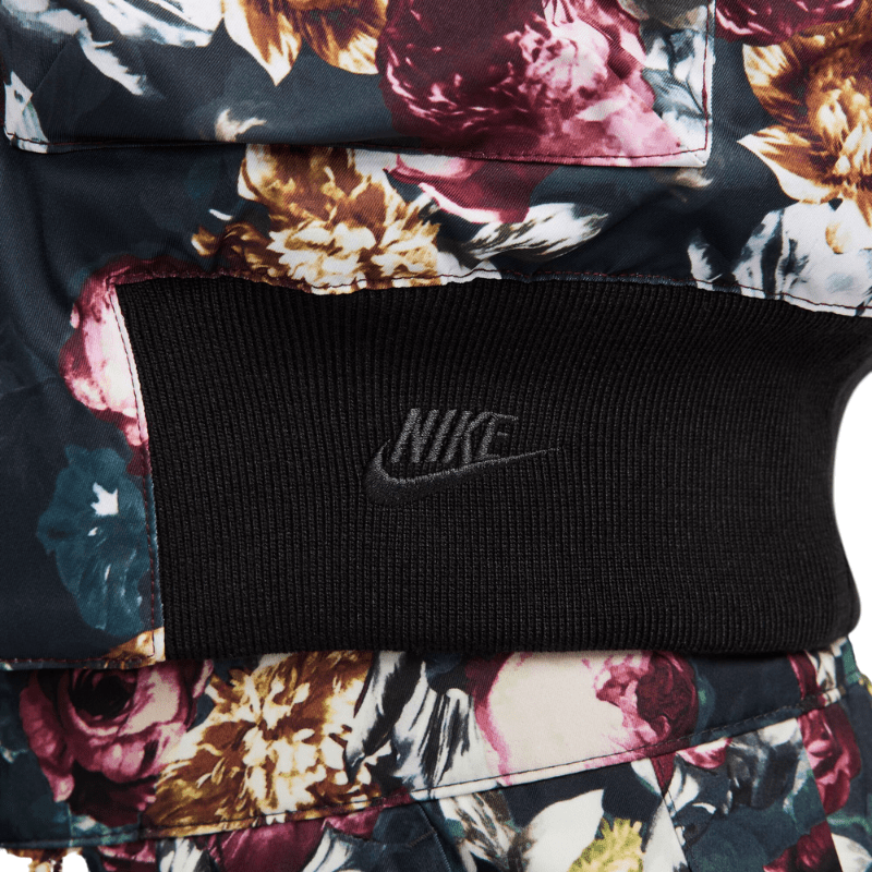 NIKE Apparel Nike Sportswear Tech Pack Therma-FIT Oversized Reversible Floral Bomber Jacket - Women's