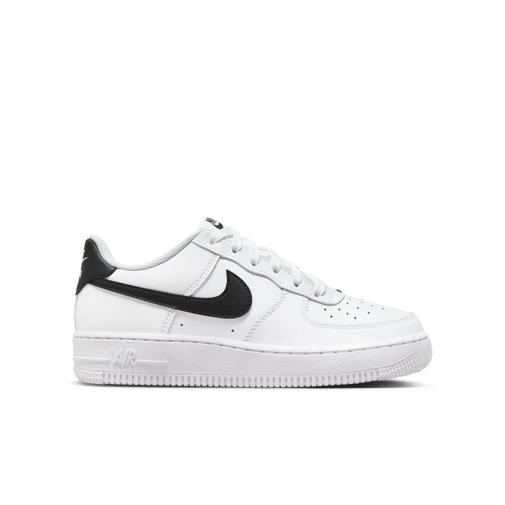 Nike FOOTWEAR Air Force 1 "White Black" - Boy's GS