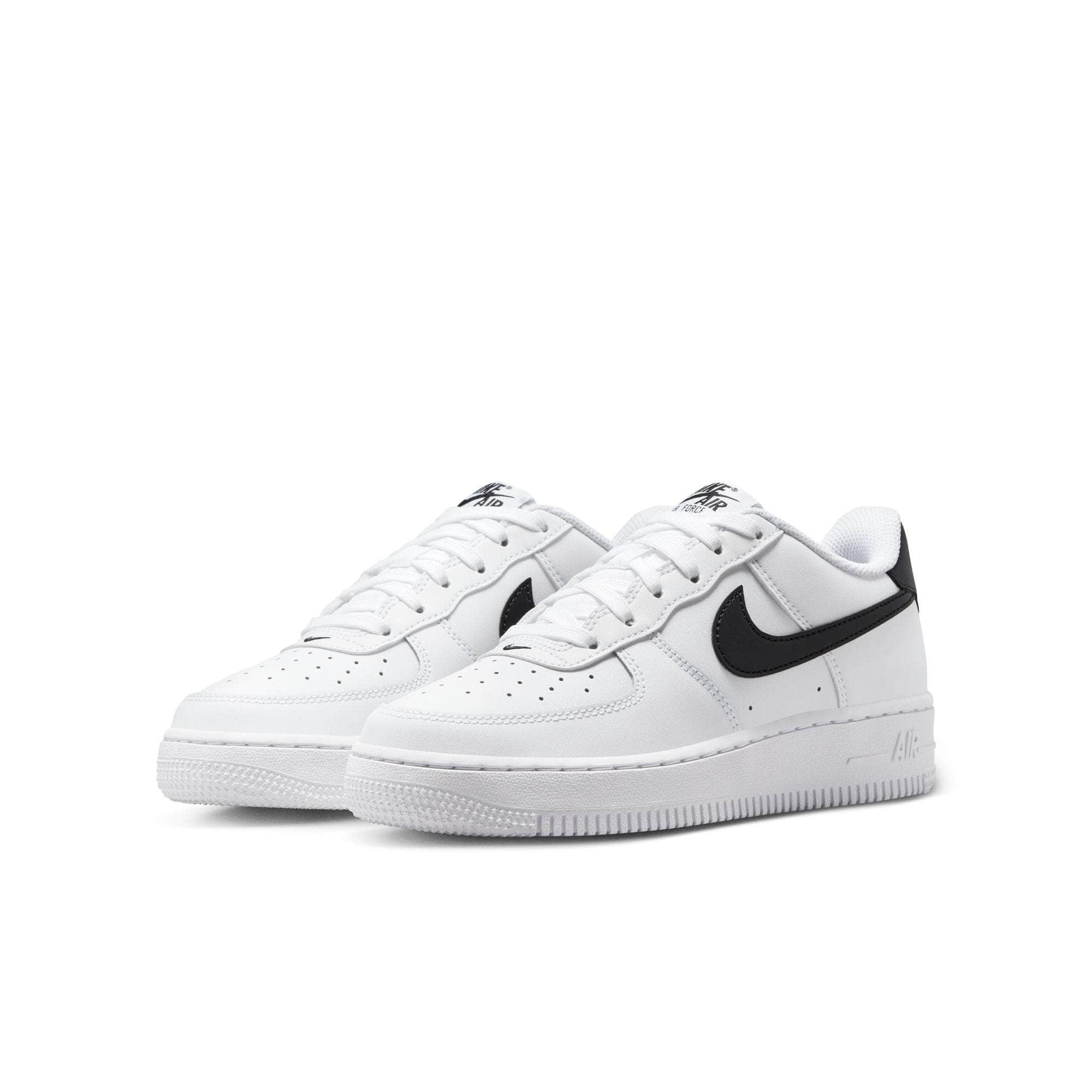 Nike FOOTWEAR Air Force 1 "White Black" - Boy's GS