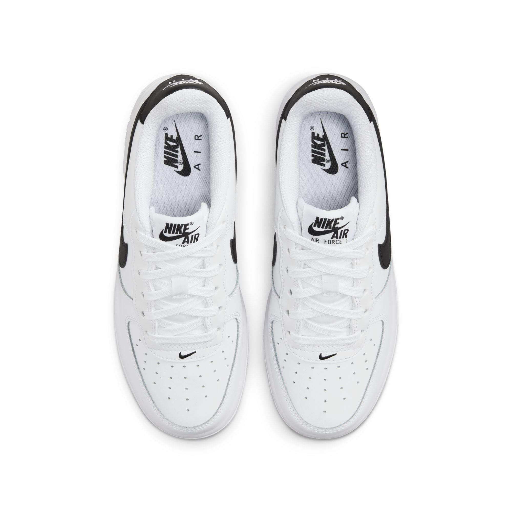 Nike FOOTWEAR Air Force 1 "White Black" - Boy's GS