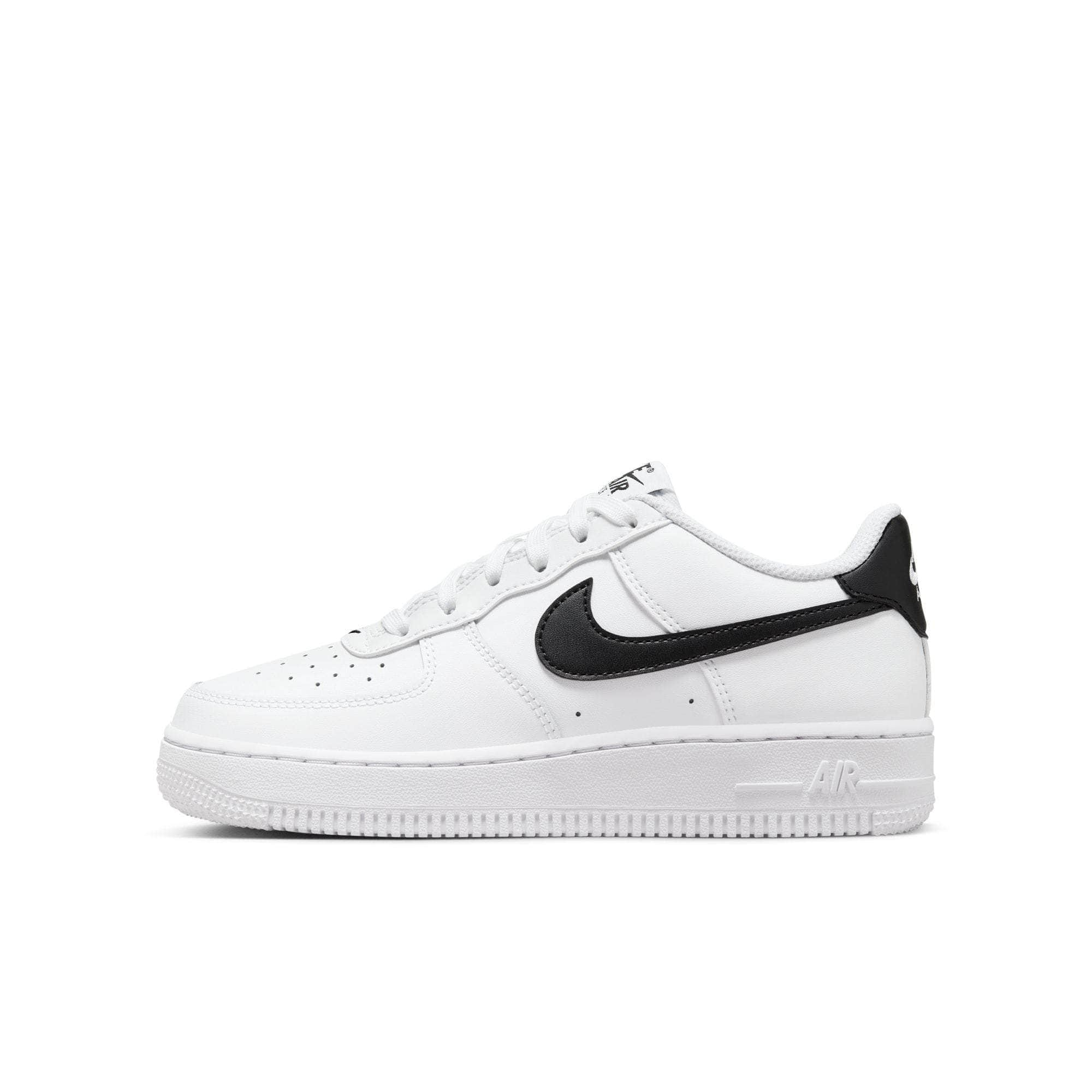 Nike FOOTWEAR Air Force 1 "White Black" - Boy's GS