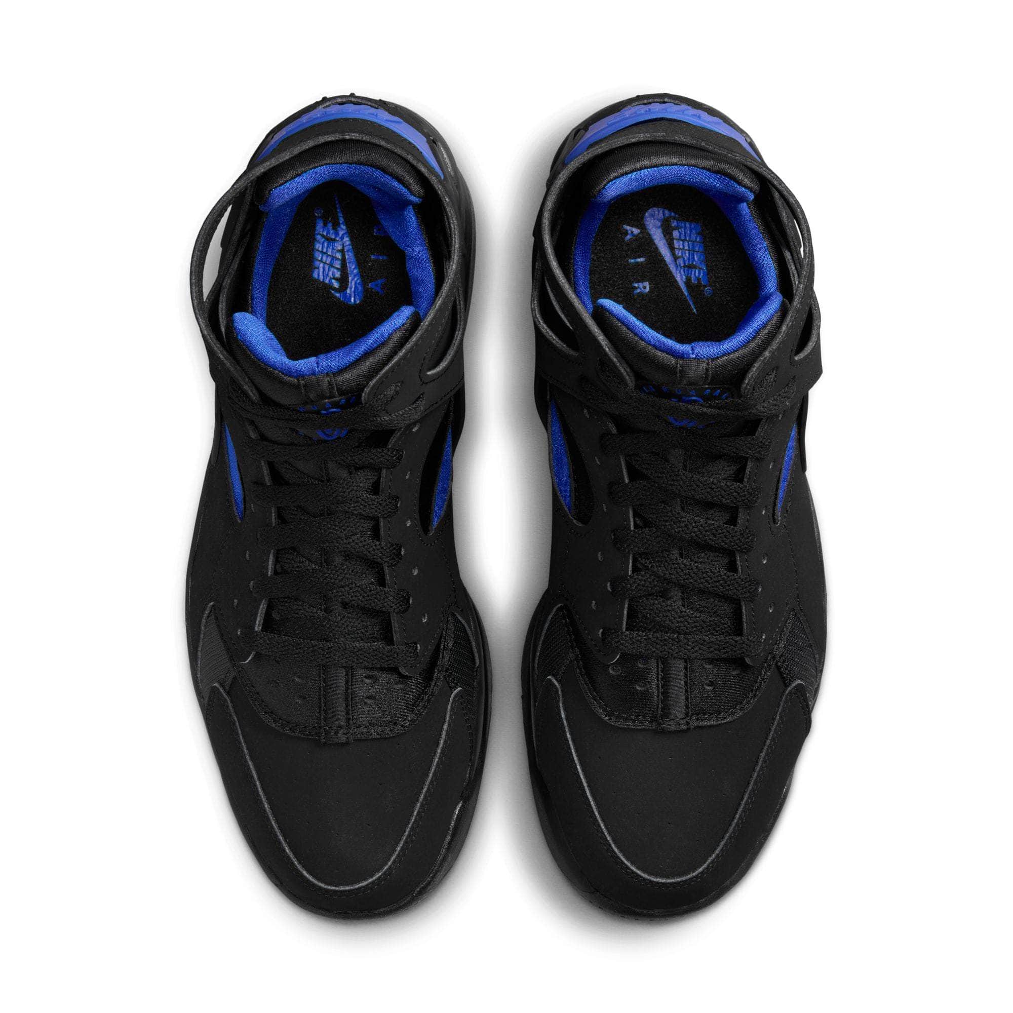 Nike FOOTWEAR Nike Air Flight Huarache "Black/Lyon Blue" - Men's