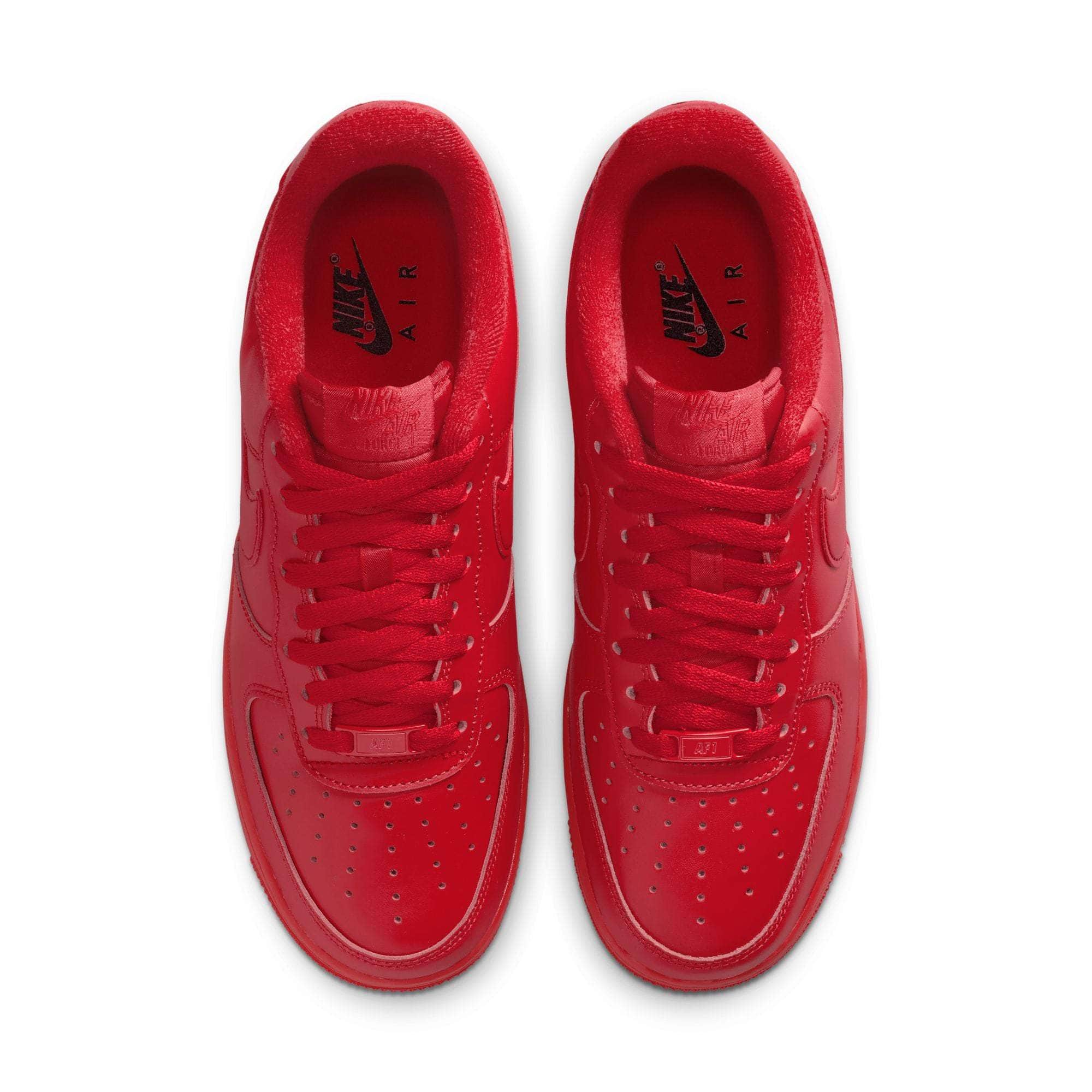 Men's Nike Air Force 1 '07 LV8 1 Triple Red University Red (CW6999 600) -  8.5 