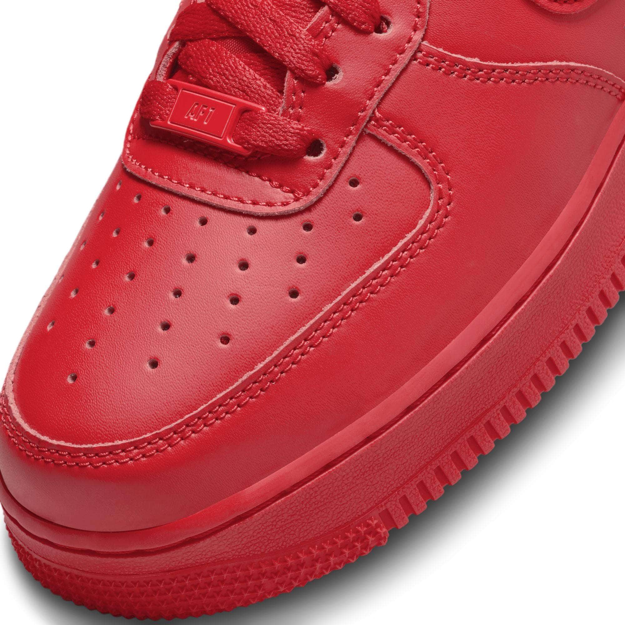 red low top air force 1 lv8