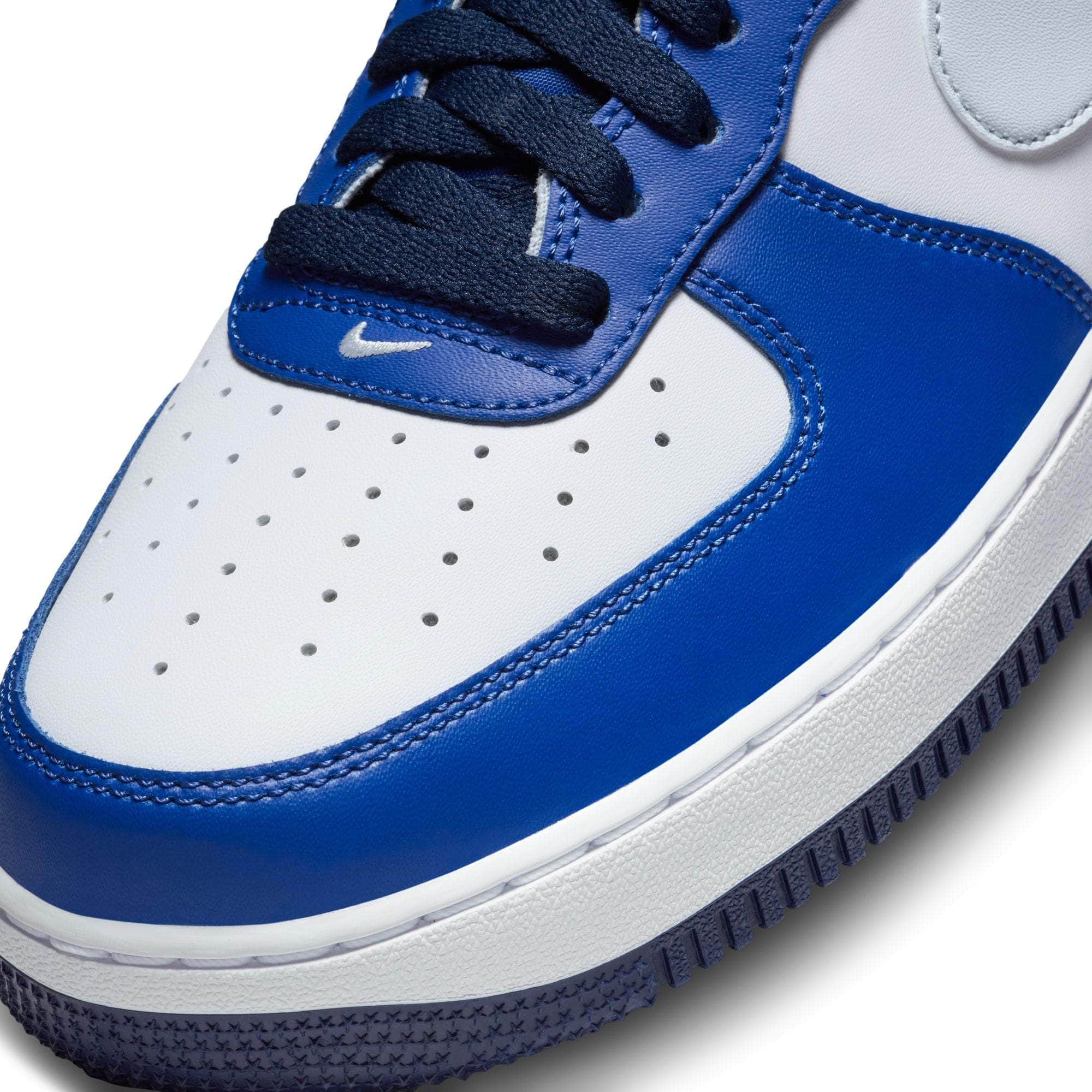 Nike Air Force 1 Low White Royal Blue - Men's - GBNY