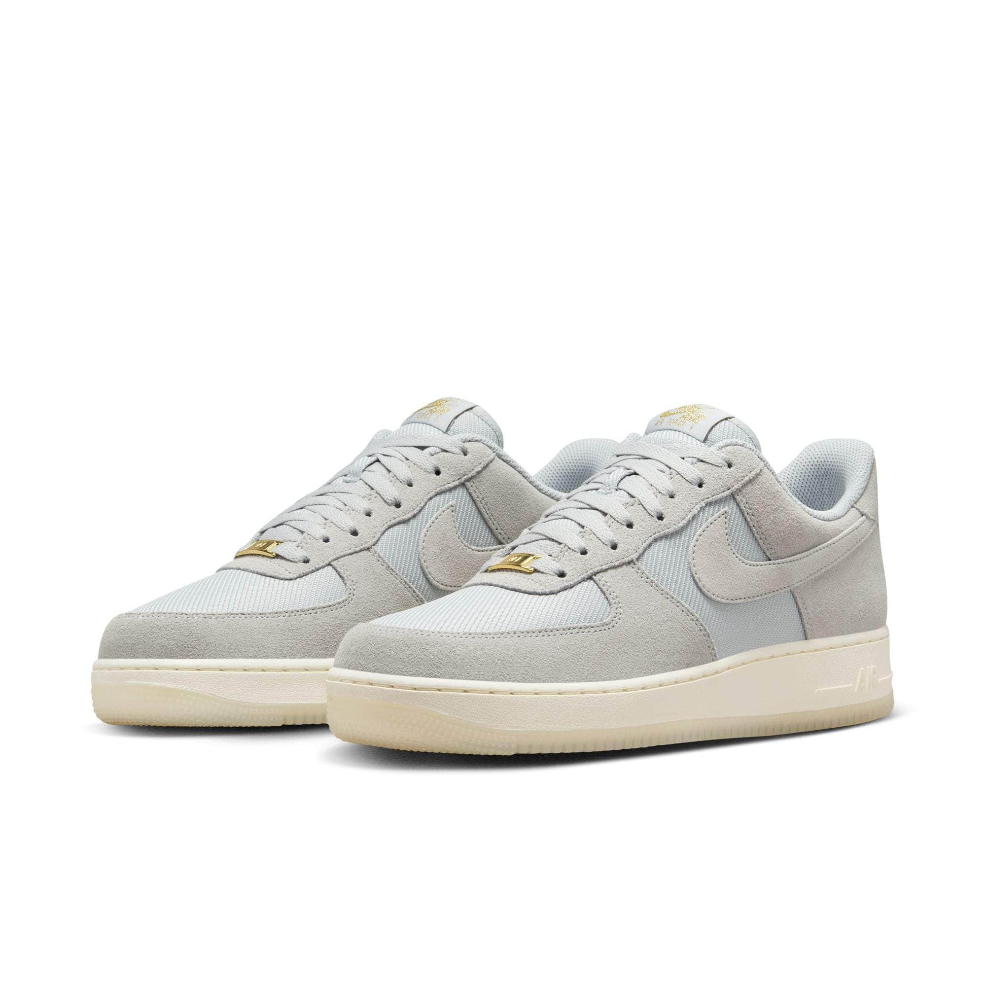 Nike FOOTWEAR Nike Air Force 1 '07 LV8 "Light Grey Sail" - Men's