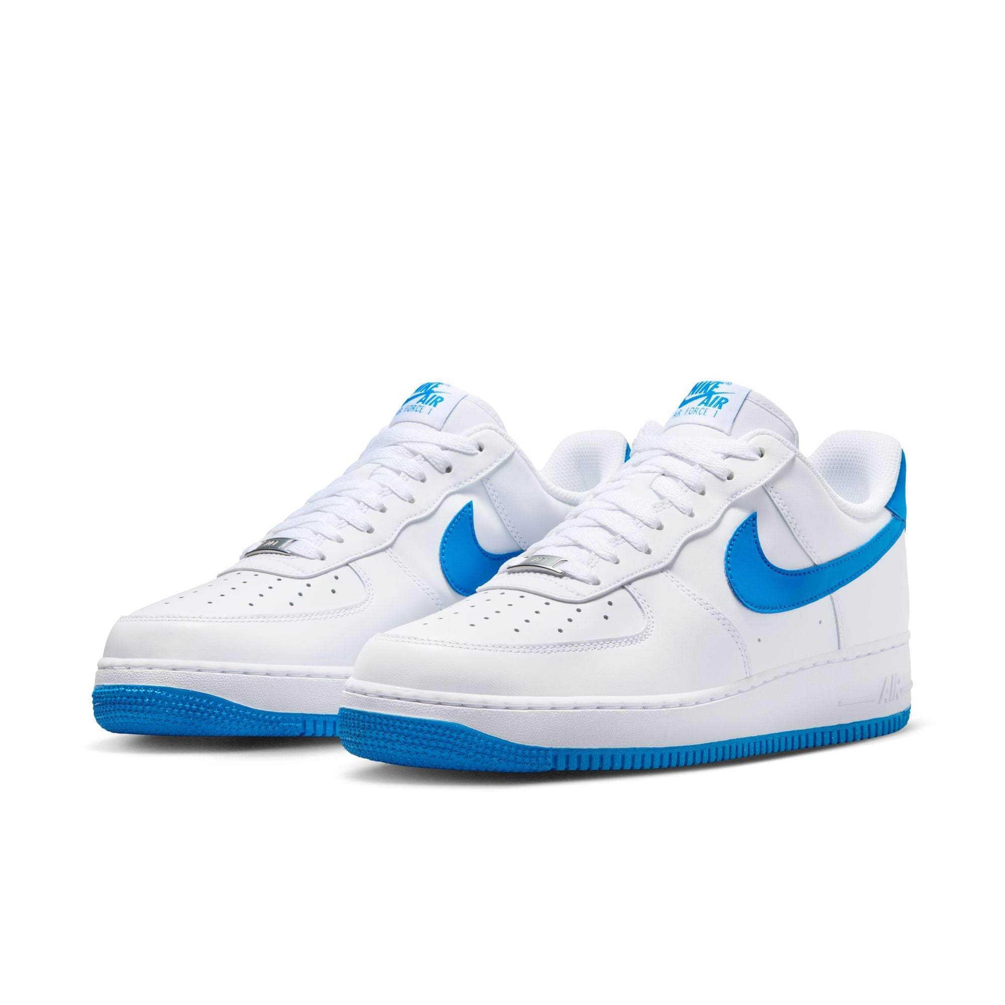 nike air force 1 07 high blue white