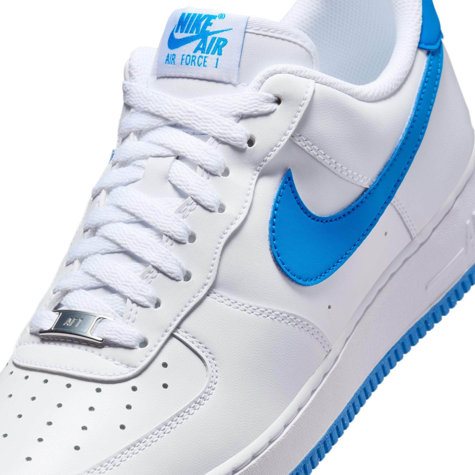 靴 Nike Air Force 1 White Photo Blue Nike Air Force 1 '07 - Men's
