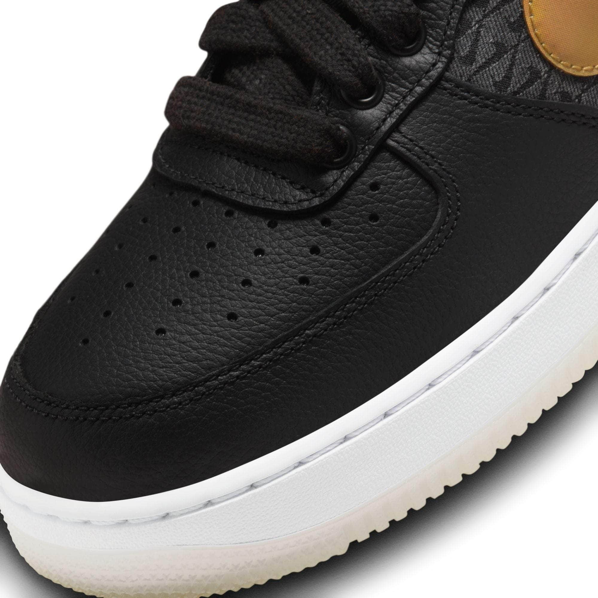 Nike air force 1 07 premium fashion black