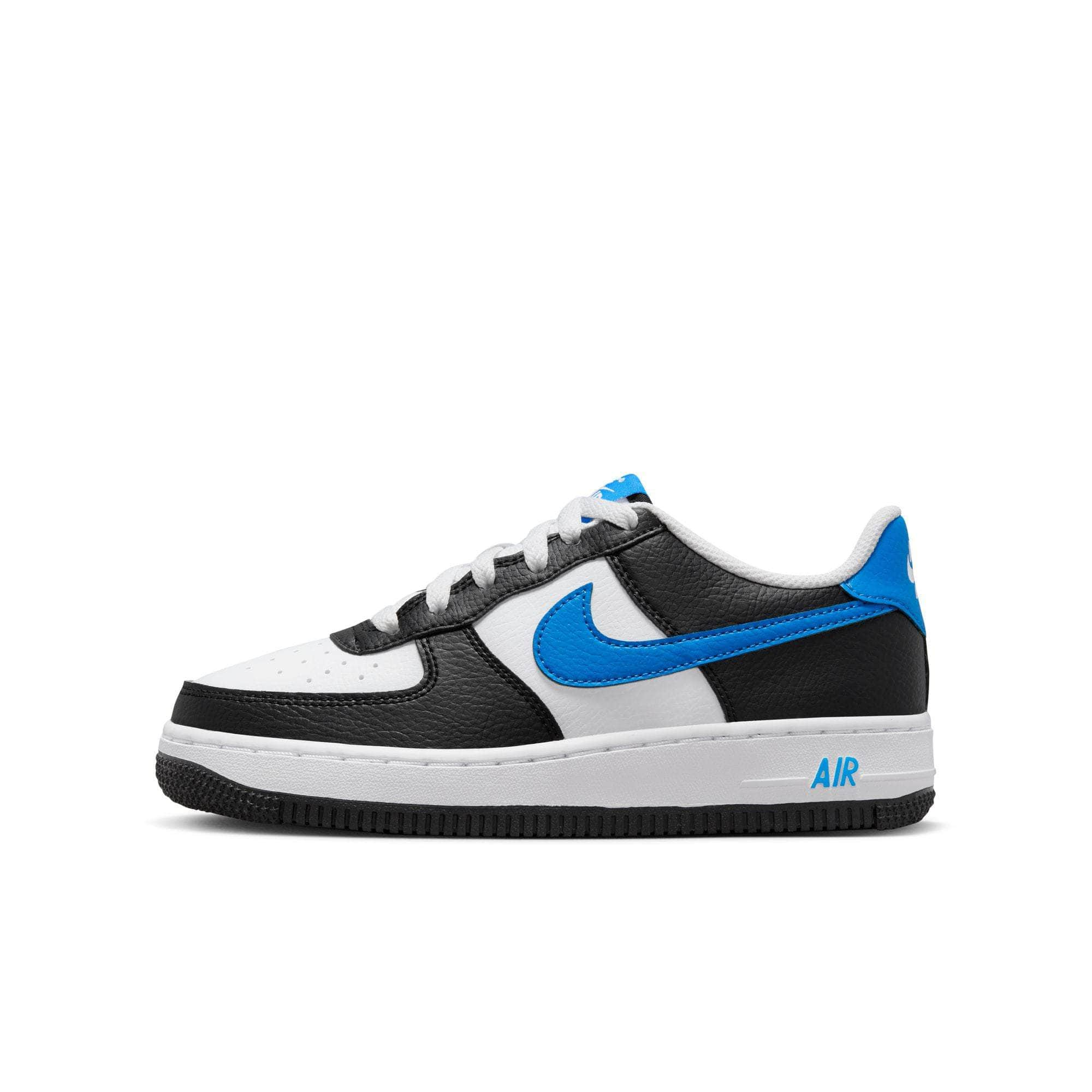 NIKE FOOTWEAR Nike Air Force 1 “Black/Royal Blue” - Boy's GS