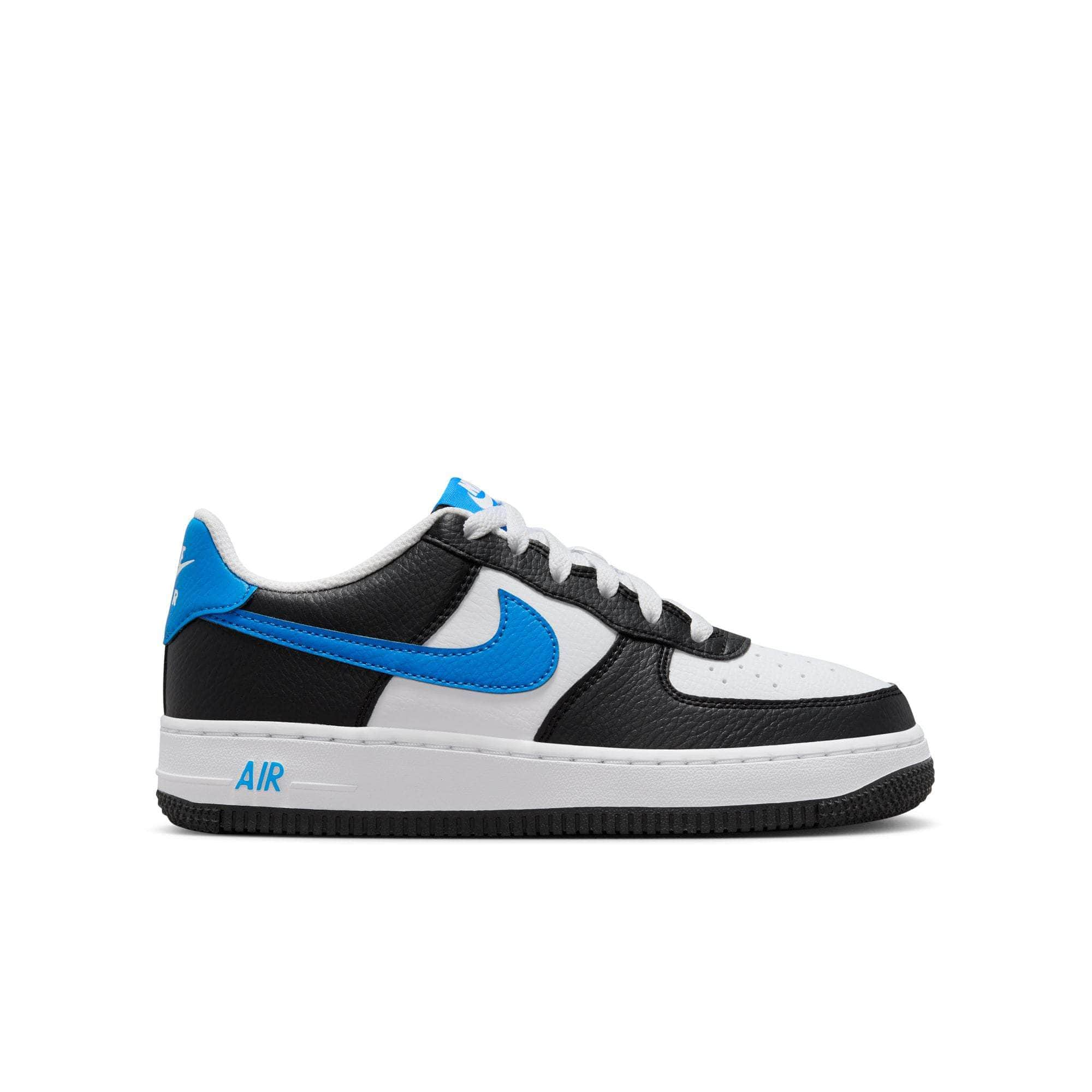 NIKE FOOTWEAR Nike Air Force 1 “Black/Royal Blue” - Boy's GS