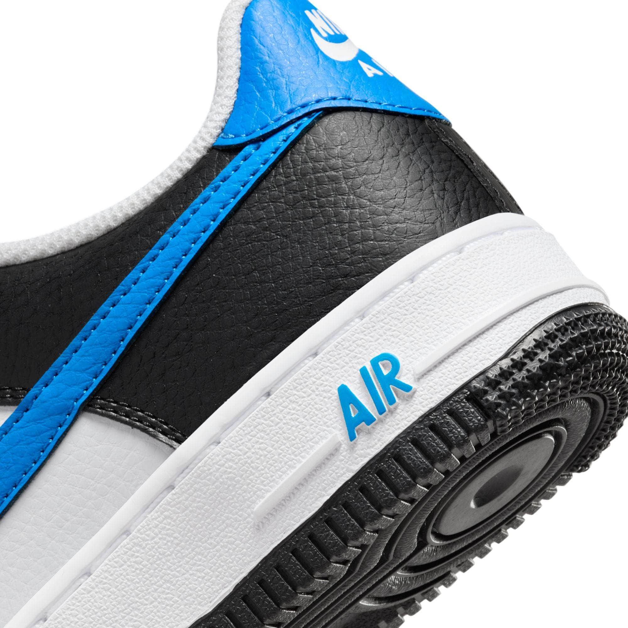 NIKE FOOTWEAR Nike Air Force 1 “Black/Royal Blue” - Boy's GS