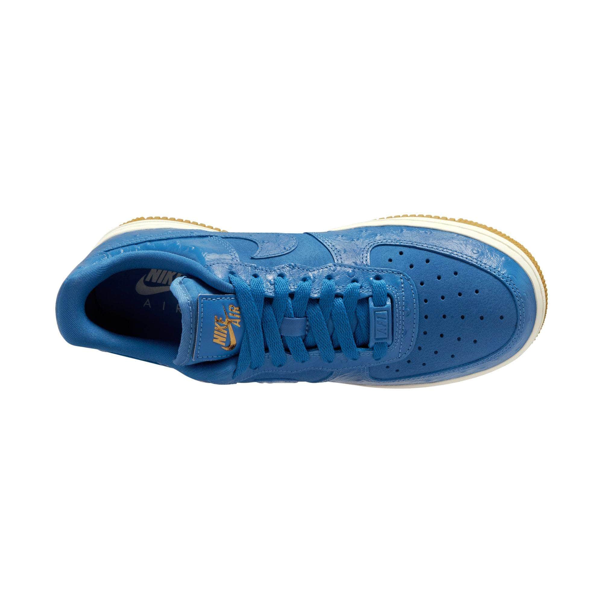 Nike FOOTWEAR Nike Air Force 1 Low "Blue Ostrich" - Women's