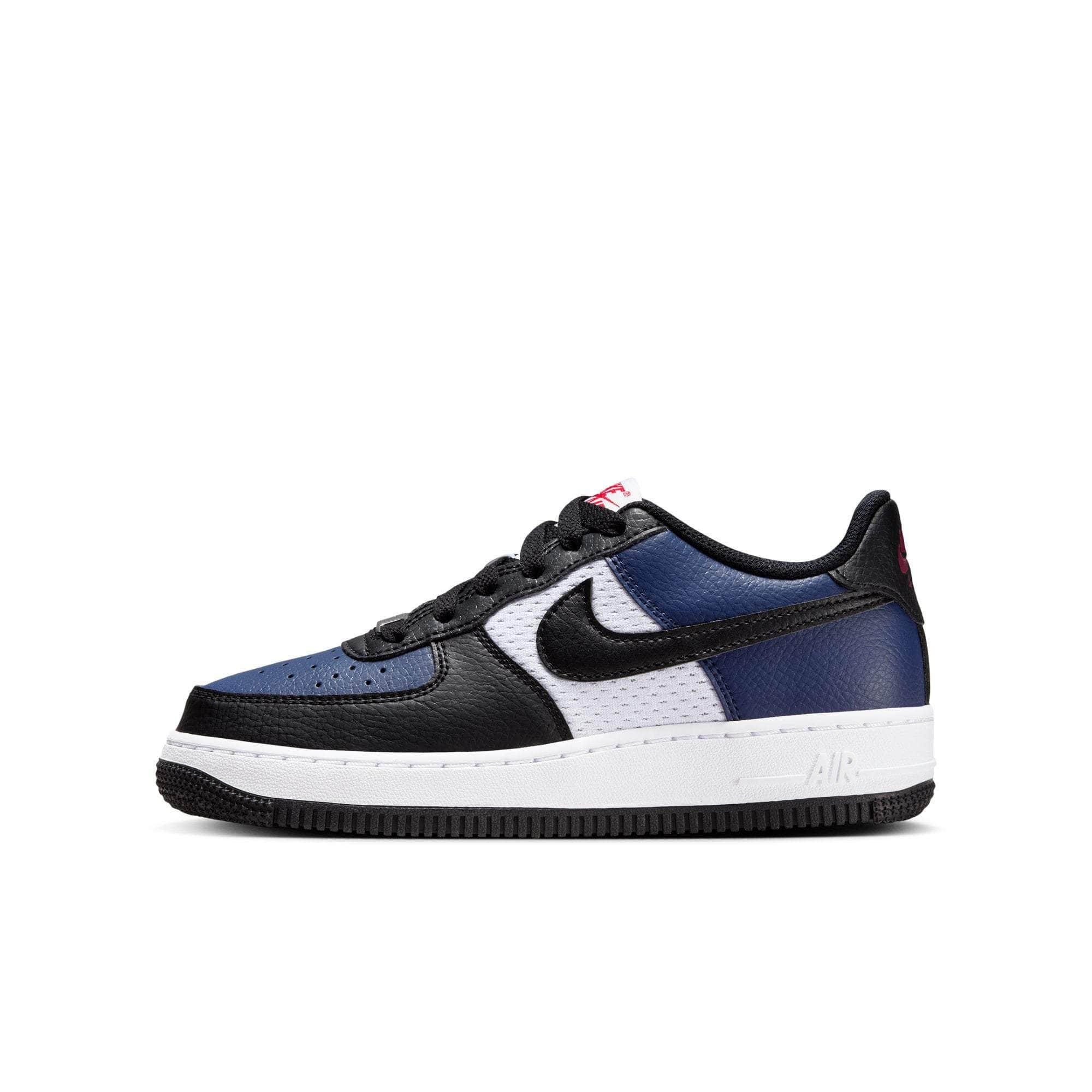 Nike FOOTWEAR Nike Air Force 1 Low "Midnight Navy Black" - Boy's GS