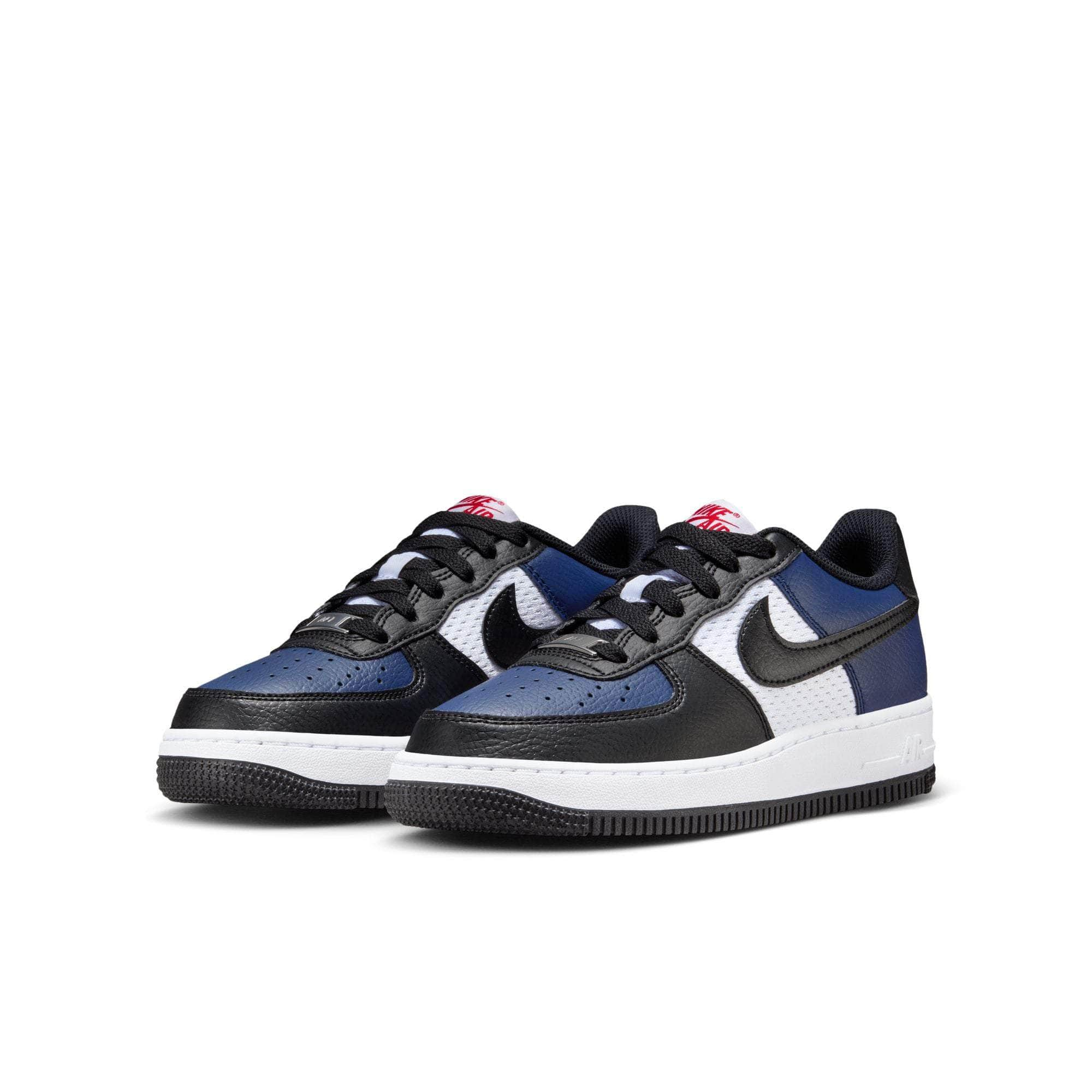 Nike FOOTWEAR Nike Air Force 1 Low "Midnight Navy Black" - Boy's GS