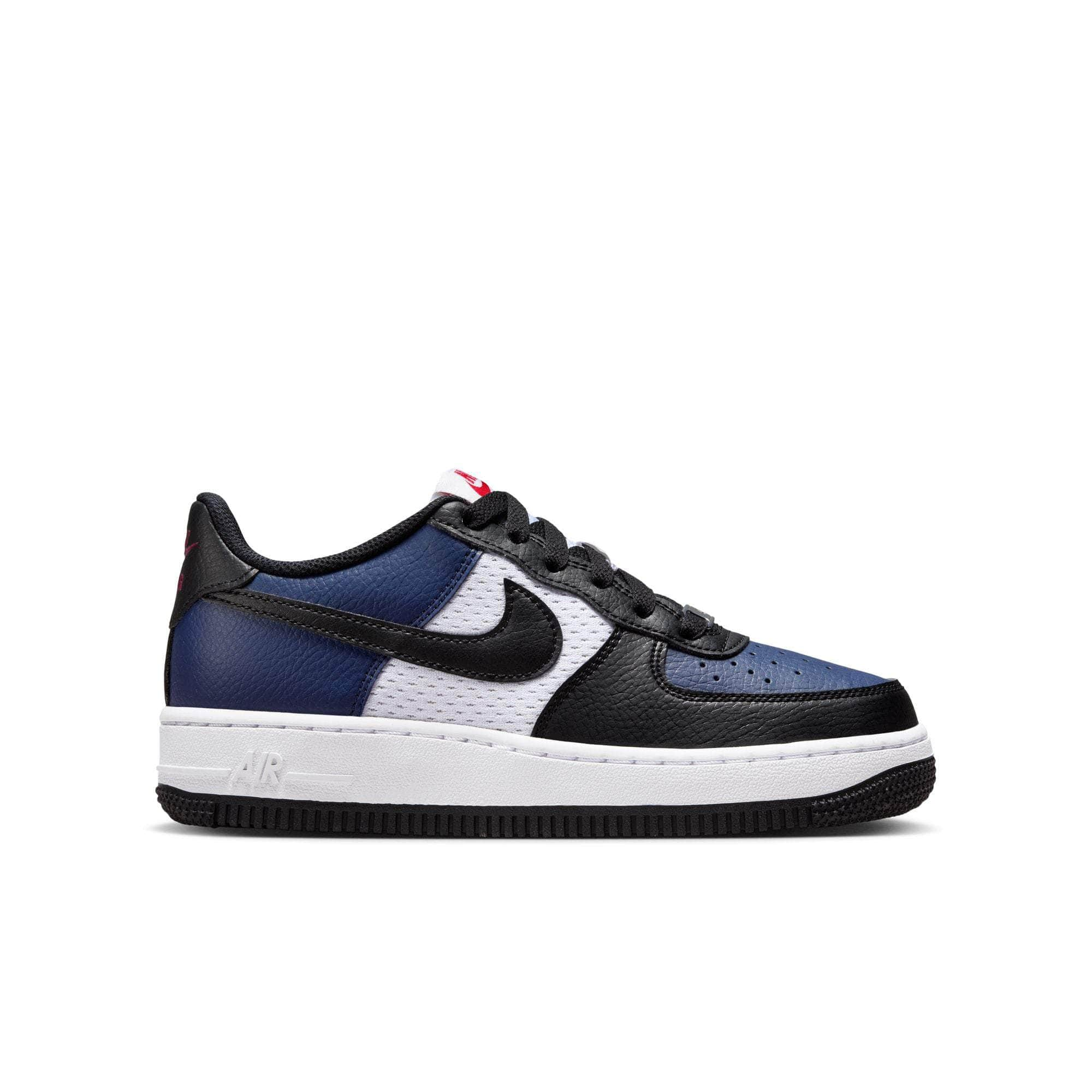 Nike FOOTWEAR Nike Air Force 1 Low "Midnight Navy Black" - Boy's GS