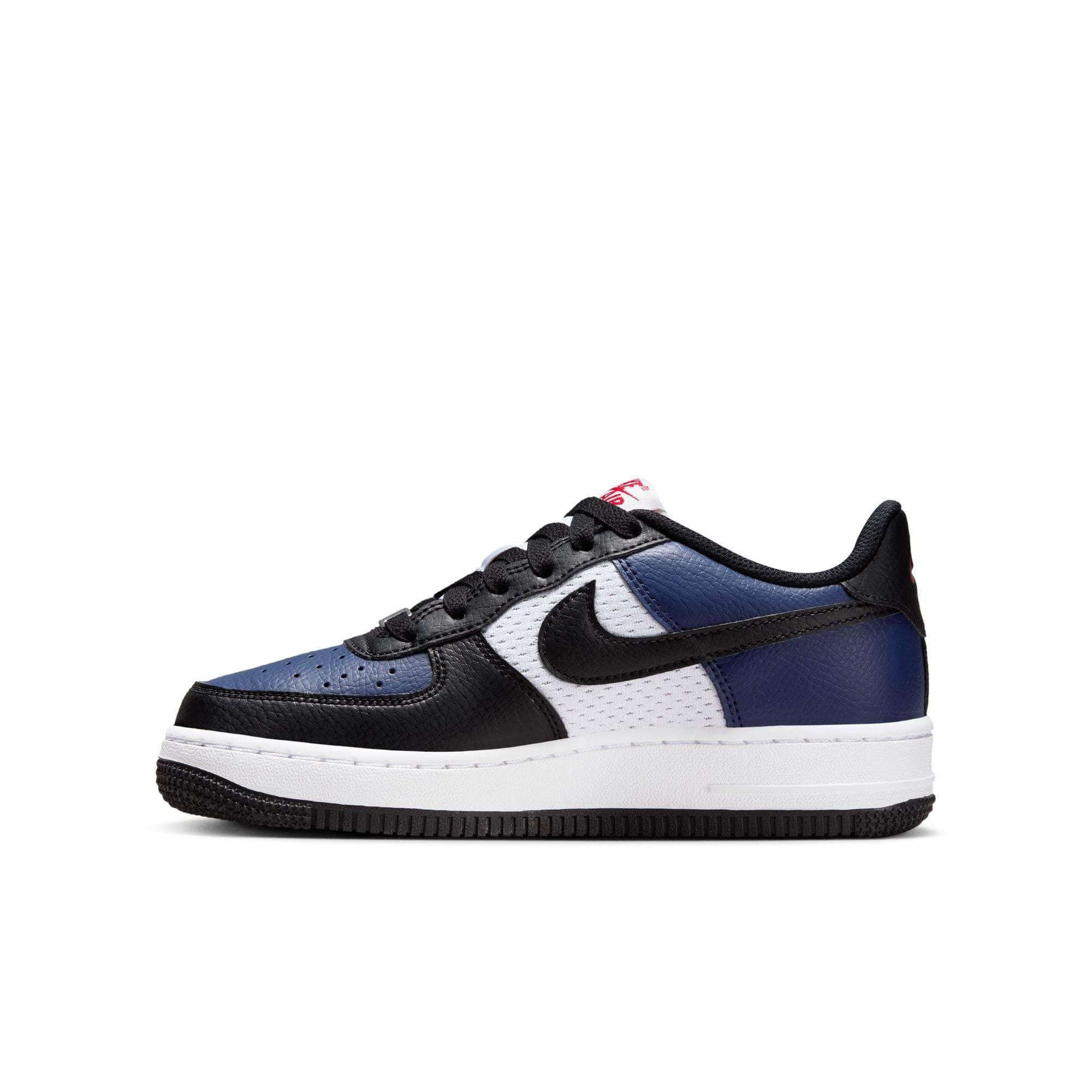 Nike FOOTWEAR Nike Air Force 1 Low "Midnight Navy Black" - Boy's GS