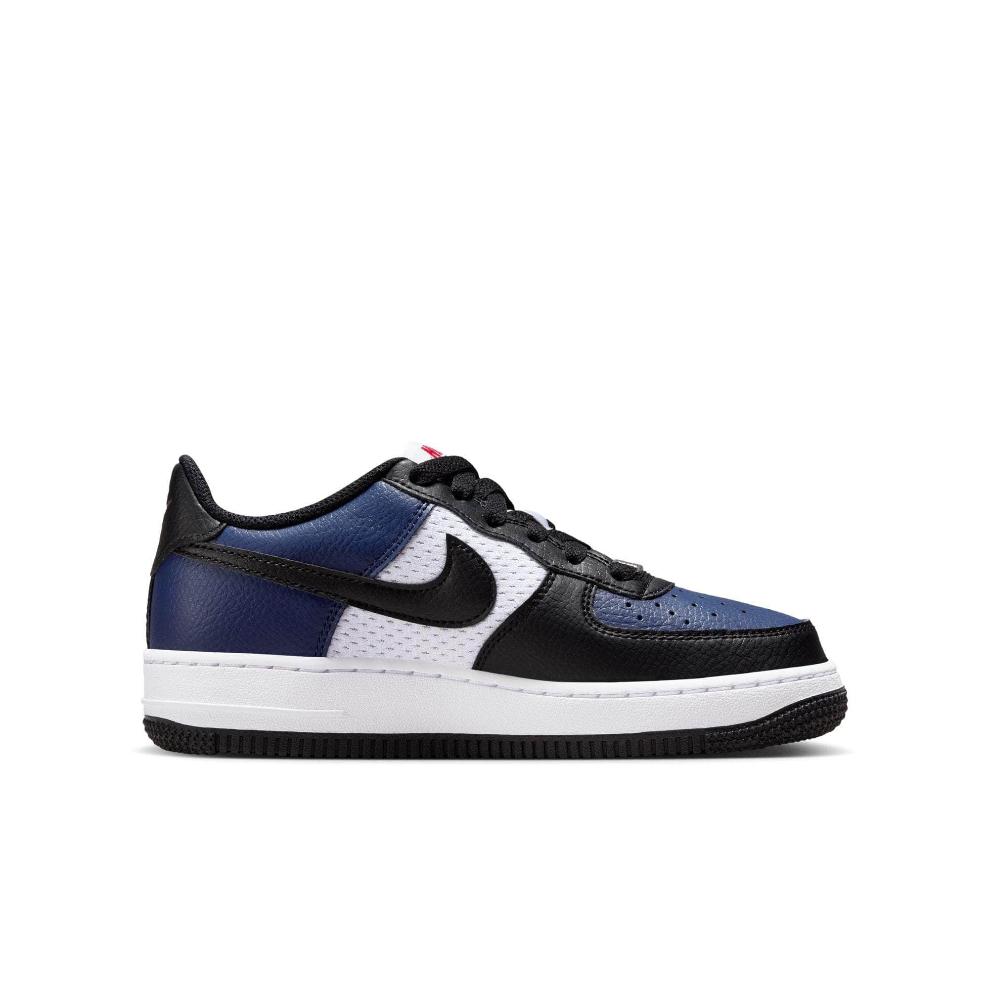 Nike FOOTWEAR Nike Air Force 1 Low "Midnight Navy Black" - Boy's GS